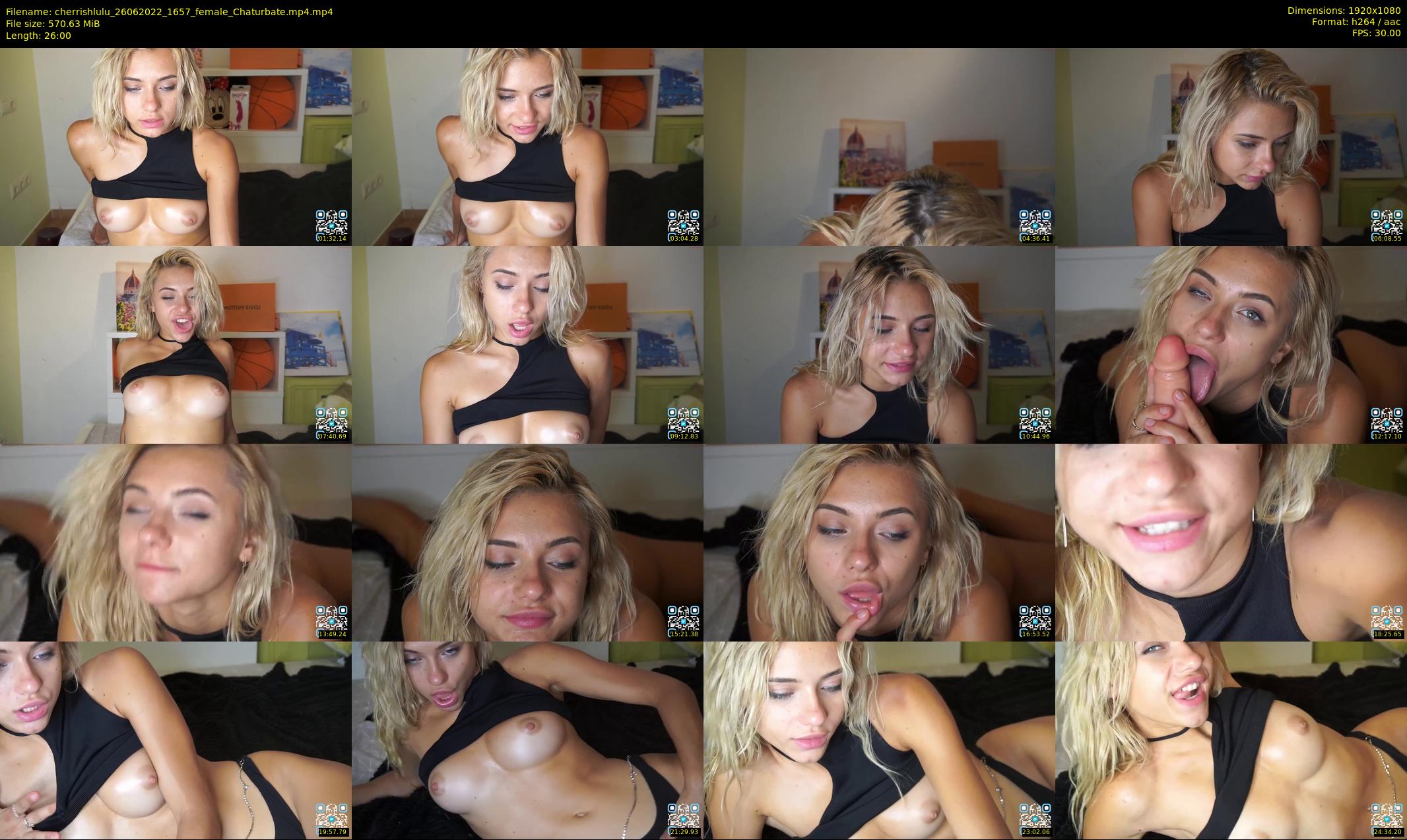 cherrishlulu — 26 minute Chaturbate female cam show recording, 1080p, Jun 26, 2022
