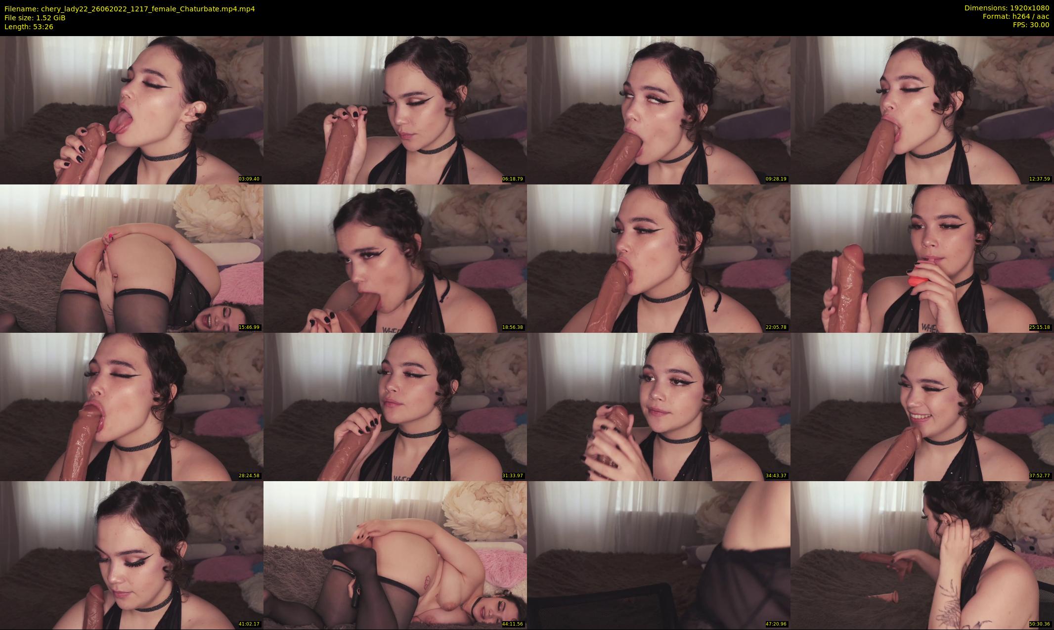 chery_lady22 — 54 minute Chaturbate female cam show recording, 1080p, Jun 26, 2022
