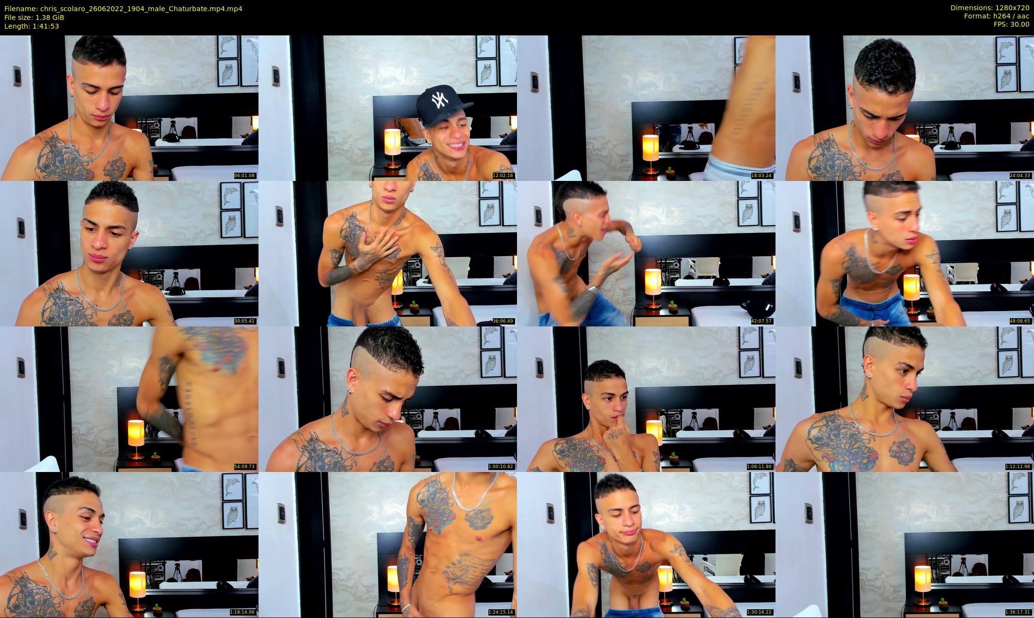 chris_scolaro — 102 minute Chaturbate male cam show recording, 720p, Jun 26, 2022