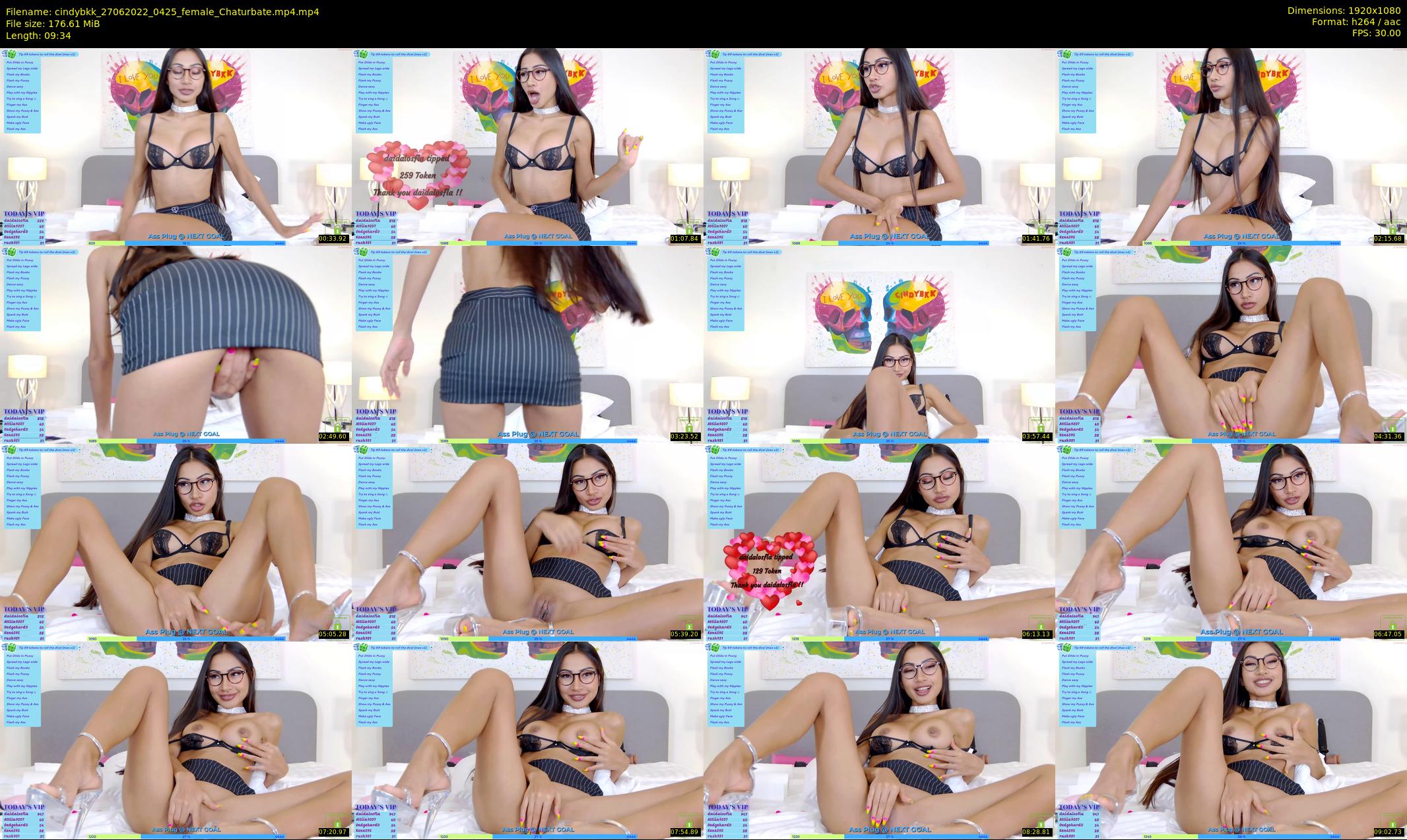 cindybkk — 10 minute Chaturbate female cam show recording, 1080p, Jun 27, 2022