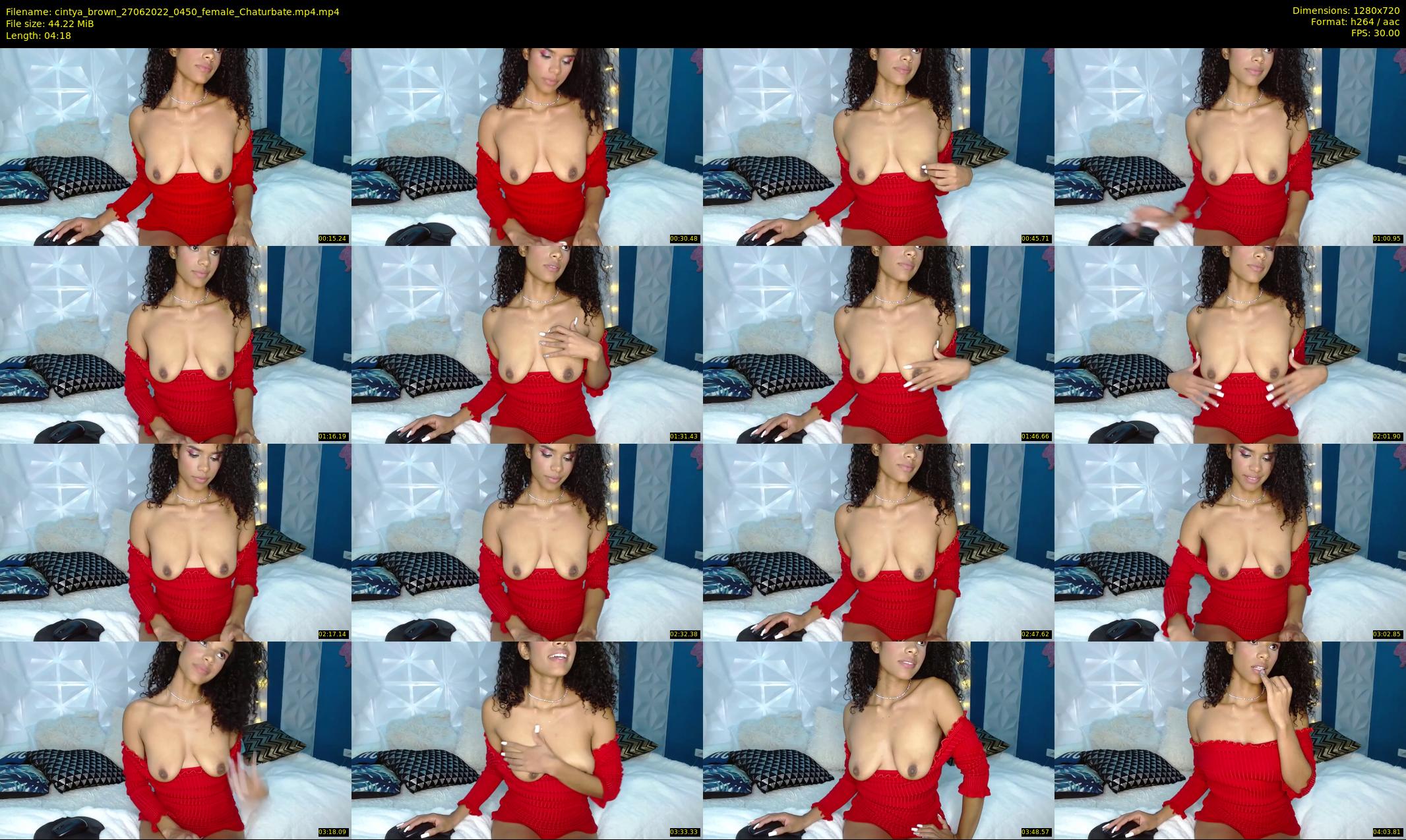 cintya_brown — 5 minute Chaturbate female cam show recording, 720p, Jun 27, 2022