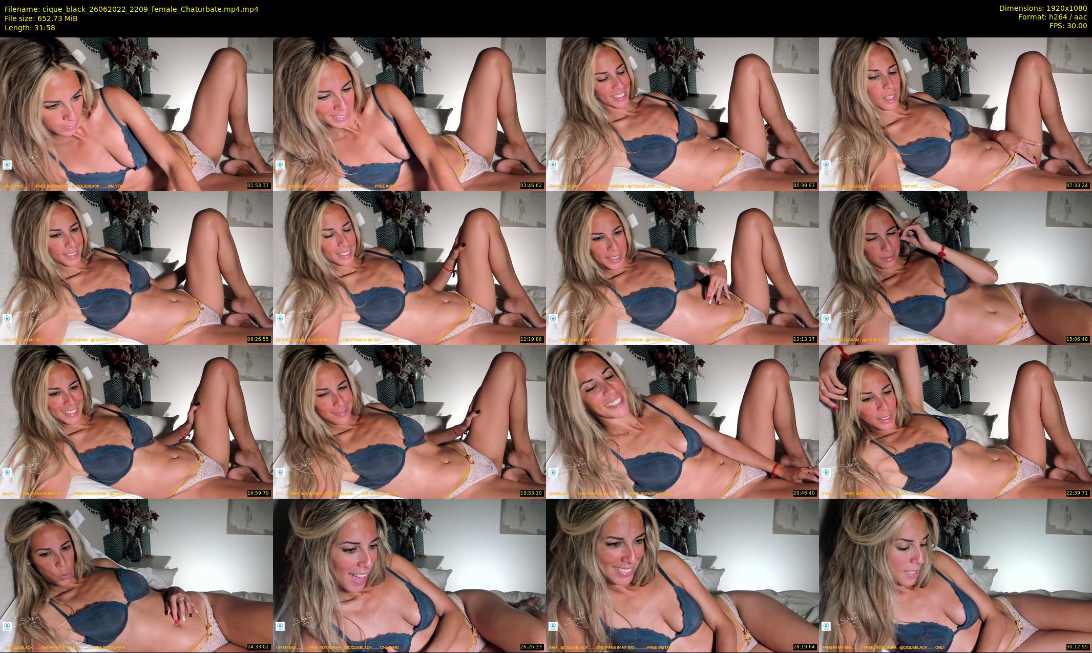 cique_black — 32 minute Chaturbate female cam show recording, 1080p, Jun 26, 2022