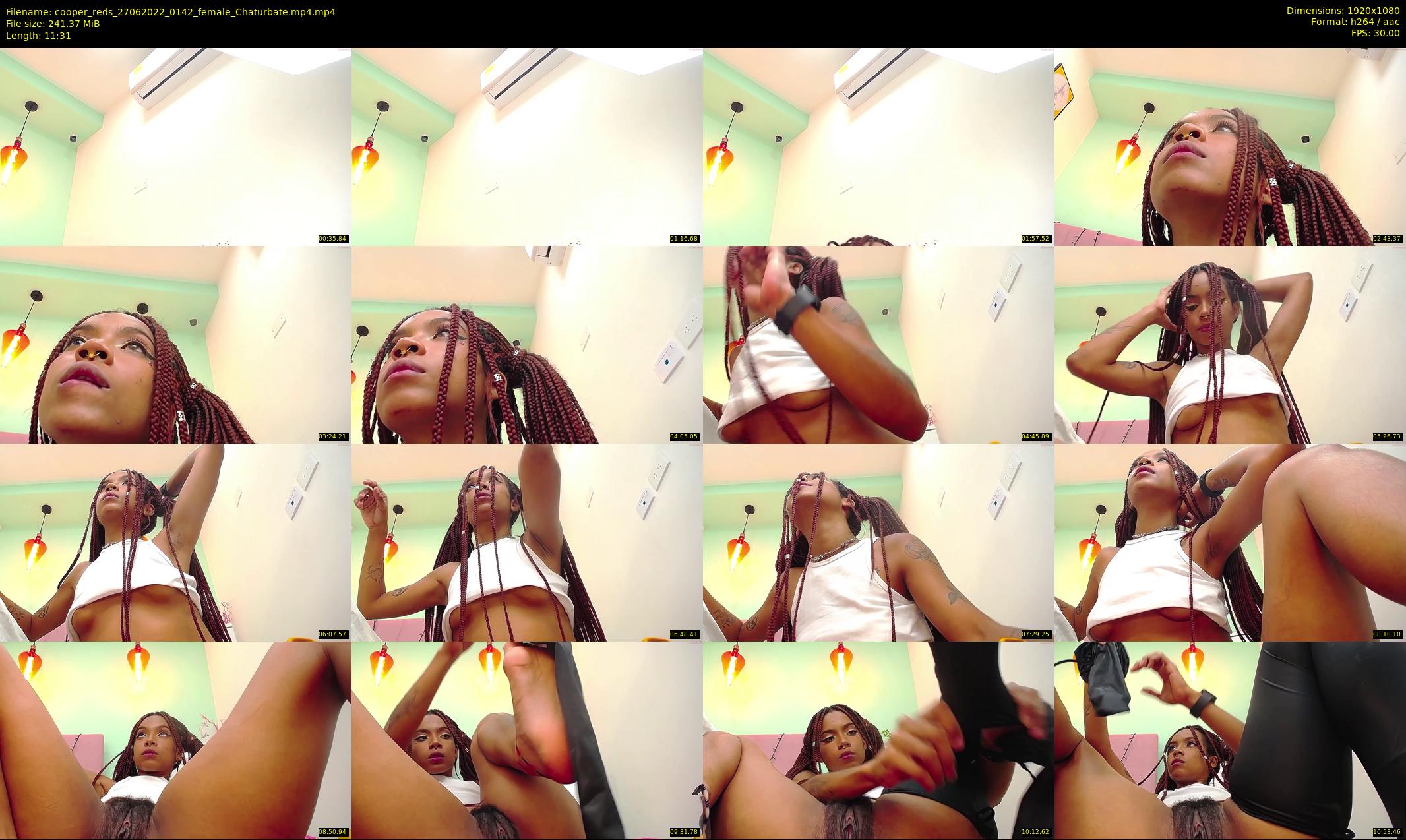 cooper_reds — 12 minute Chaturbate female cam show recording, 1080p, Jun 27, 2022