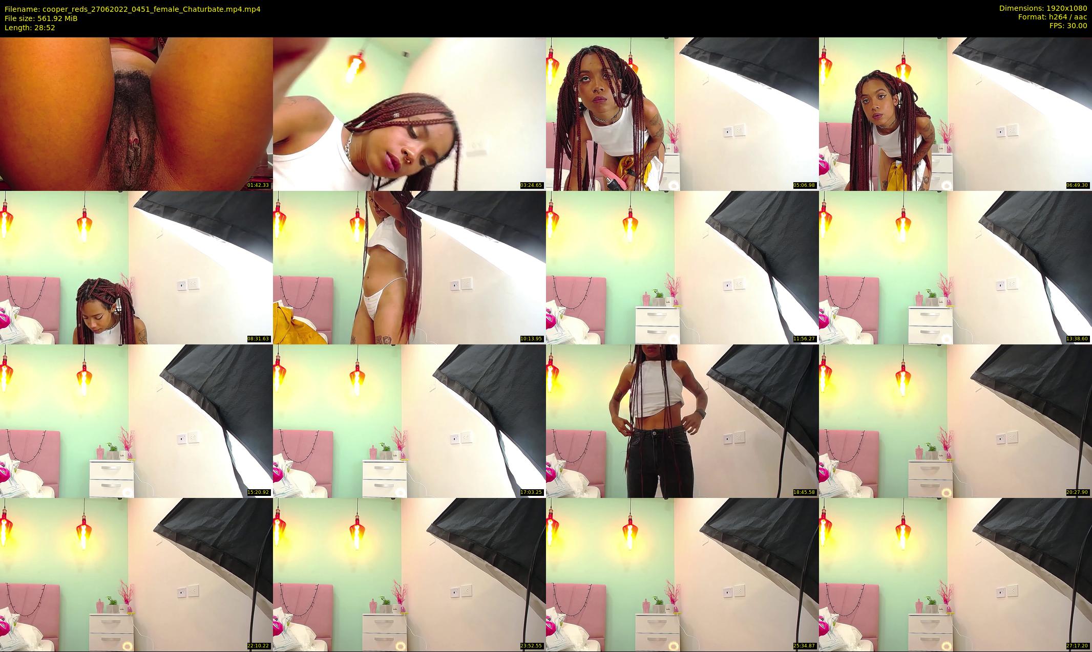 cooper_reds — 29 minute Chaturbate female cam show recording, 1080p, Jun 27, 2022