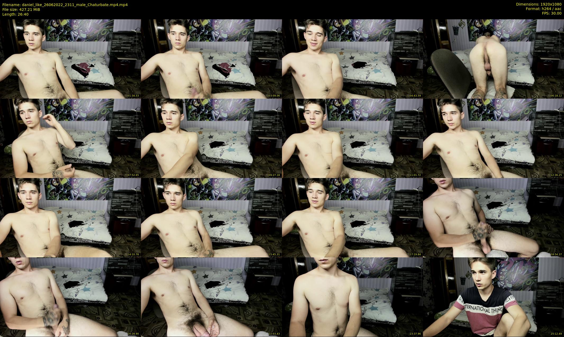 daniel_like — 27 minute Chaturbate male cam show recording, 1080p, Jun 26, 2022