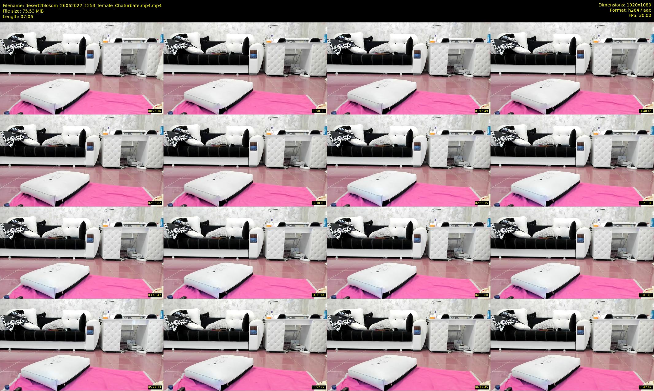 desert2blosom — 8 minute Chaturbate female cam show recording, 1080p, Jun 26, 2022