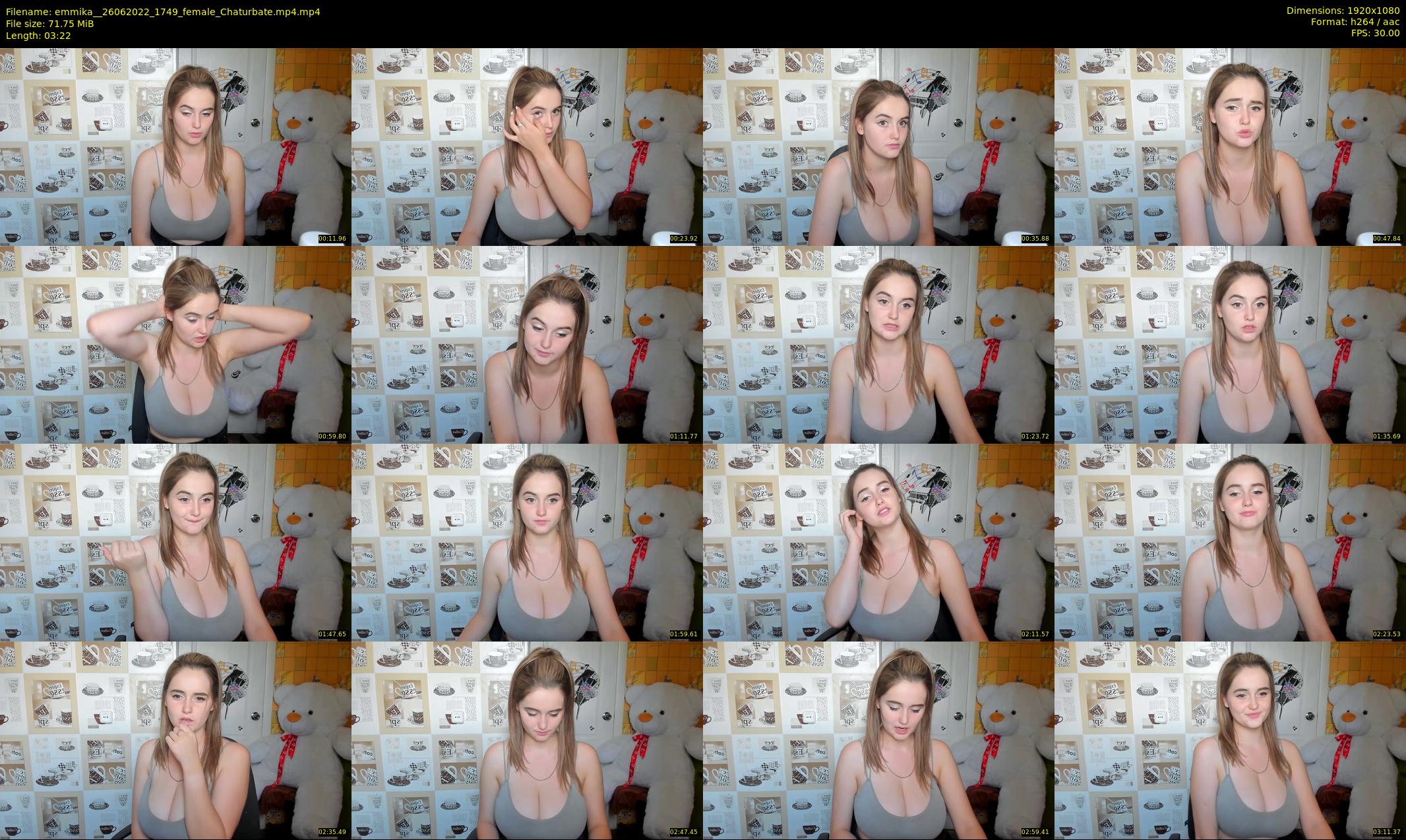 emmika_ — 4 minute Chaturbate female cam show recording, 1080p, Jun 26, 2022