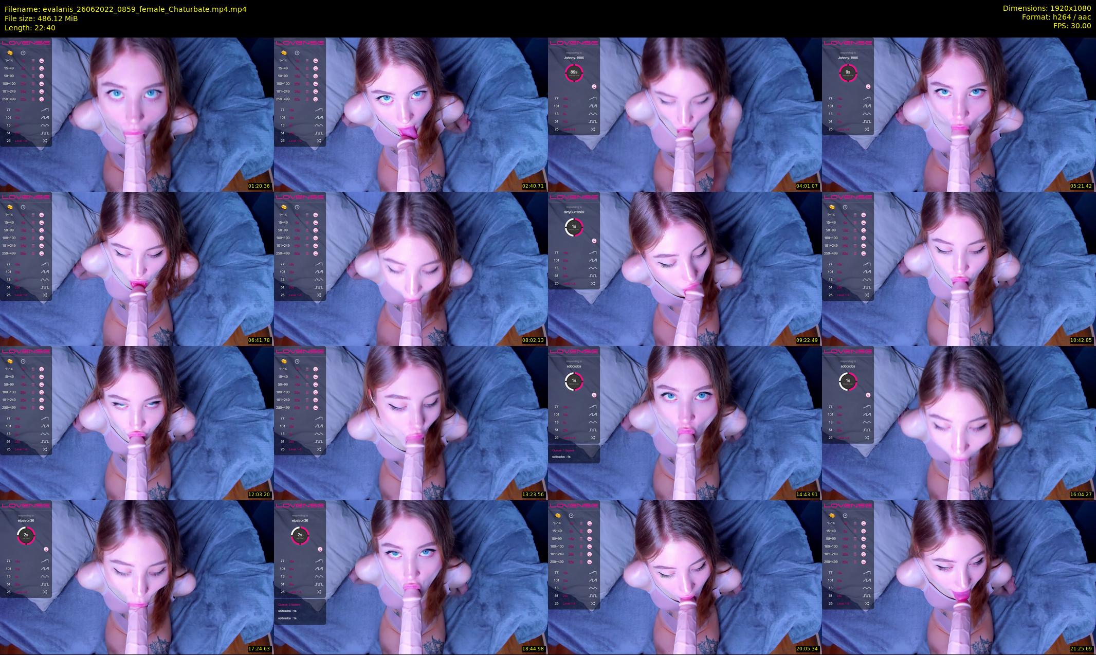 evalanis — 23 minute Chaturbate couple cam show recording, 1080p, Jun 26, 2022