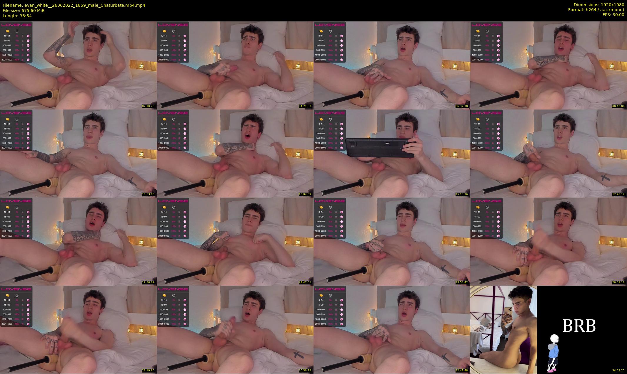 evan_white_ — 37 minute Chaturbate male cam show recording, 1080p, Jun 26, 2022