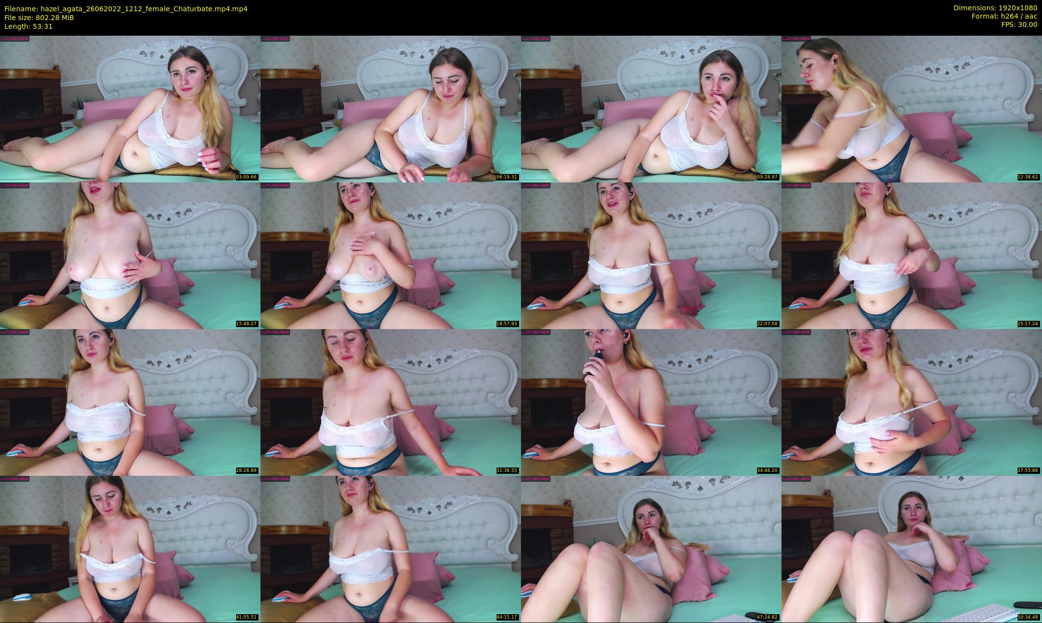 hazel_agata — 54 minute Chaturbate female cam show recording, 1080p, Jun 26, 2022