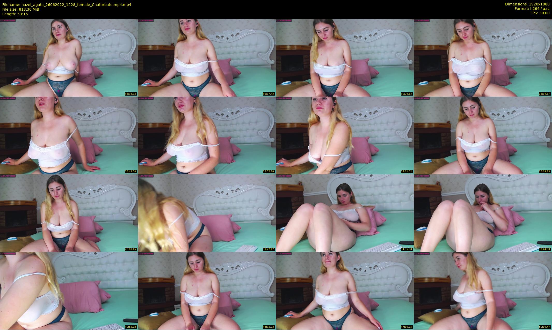 hazel_agata — 54 minute Chaturbate female cam show recording, 1080p, Jun 26, 2022