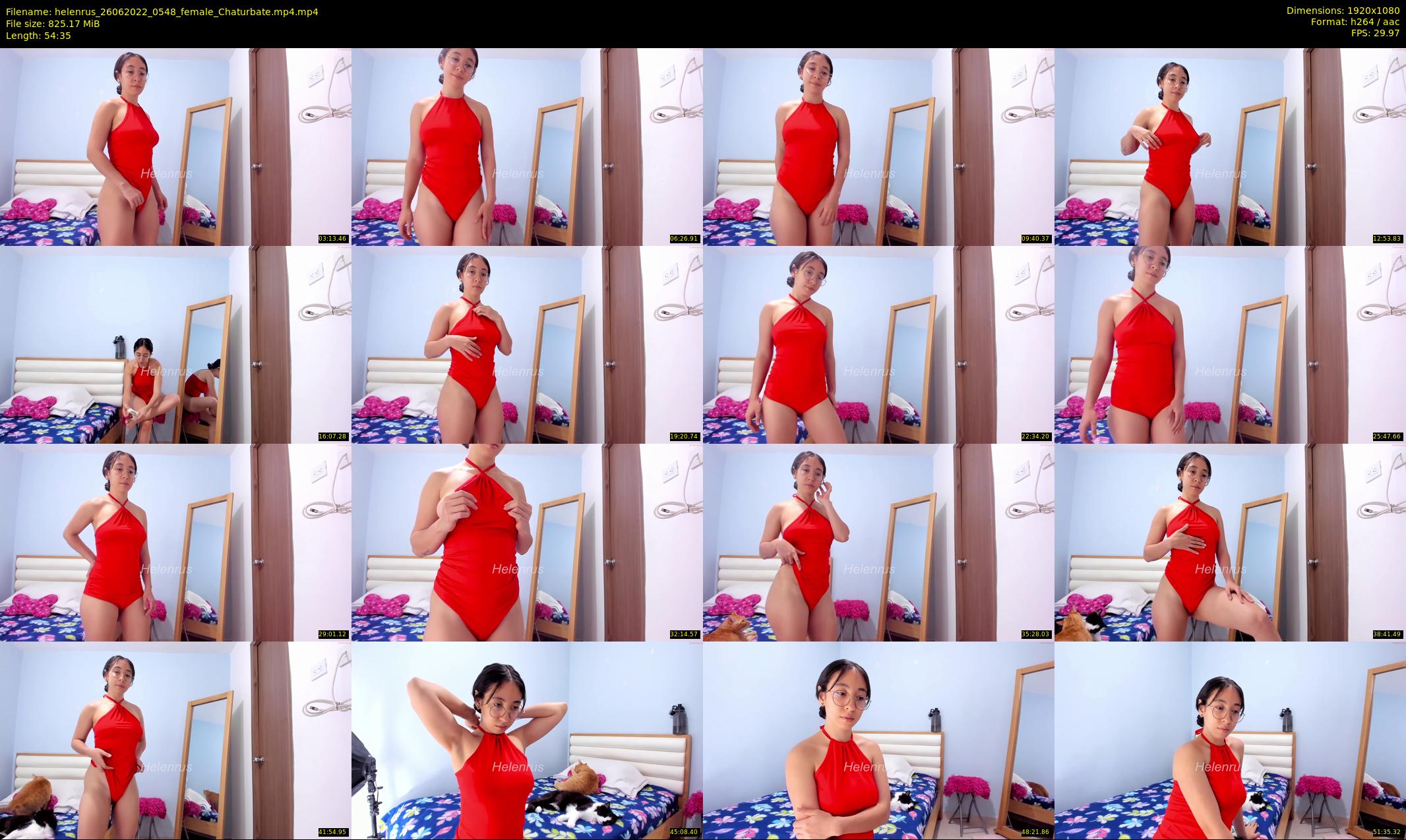 helenrus — 55 minute Chaturbate female cam show recording, 1080p, Jun 26, 2022