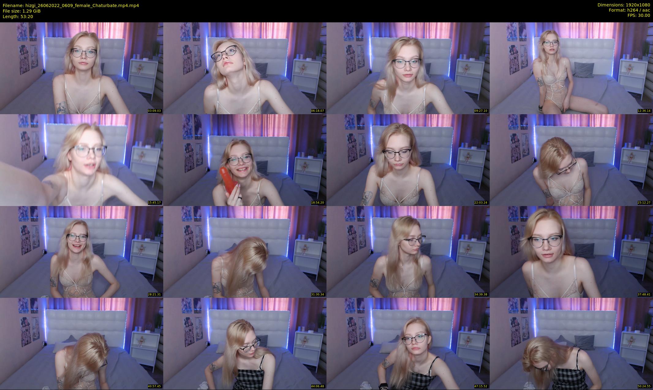 hizgi — 54 minute Chaturbate couple cam show recording, 1080p, Jun 26, 2022