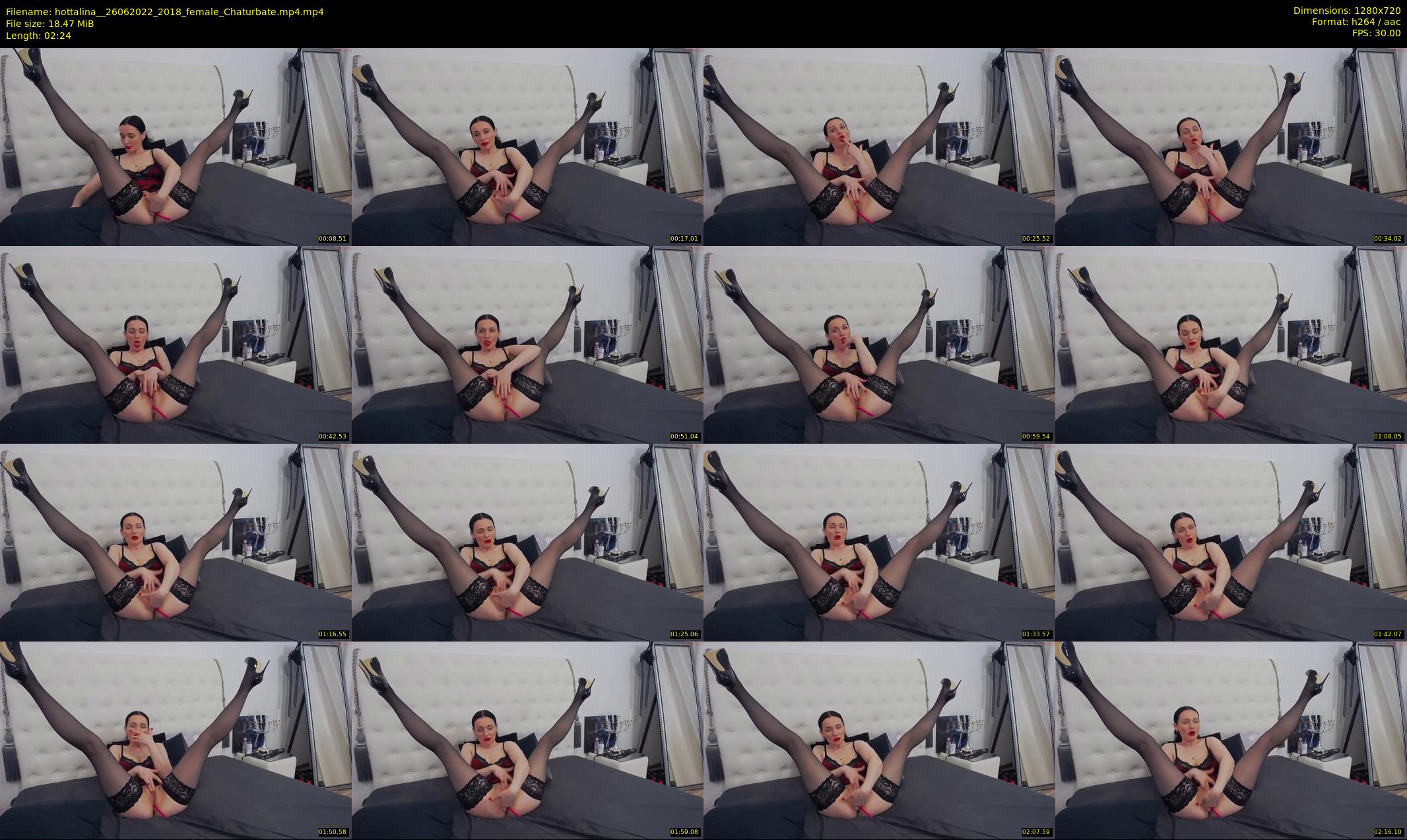 hottalina_ — 3 minute Chaturbate female cam show recording, 720p, Jun 26, 2022