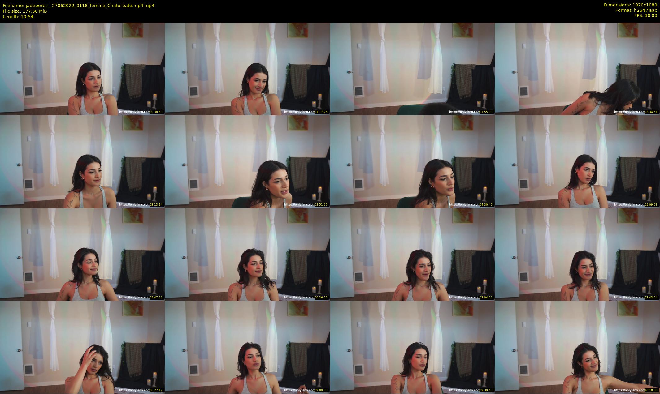 jadeperez_ — 11 minute Chaturbate female cam show recording, 1080p, Jun 27, 2022