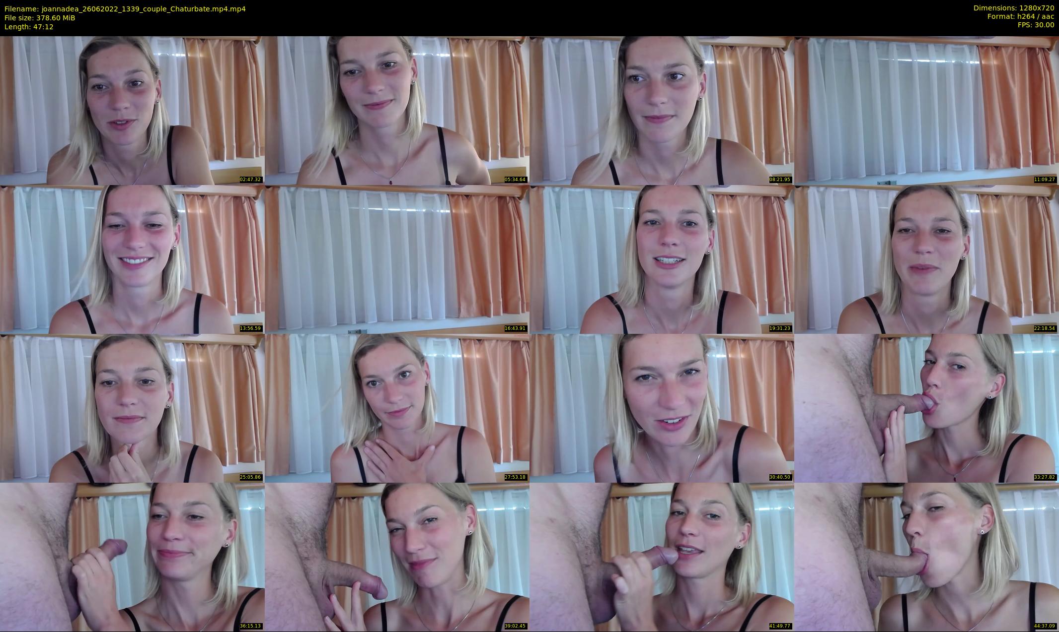joannadea — 48 minute Chaturbate female cam show recording, 720p, Jun 26, 2022