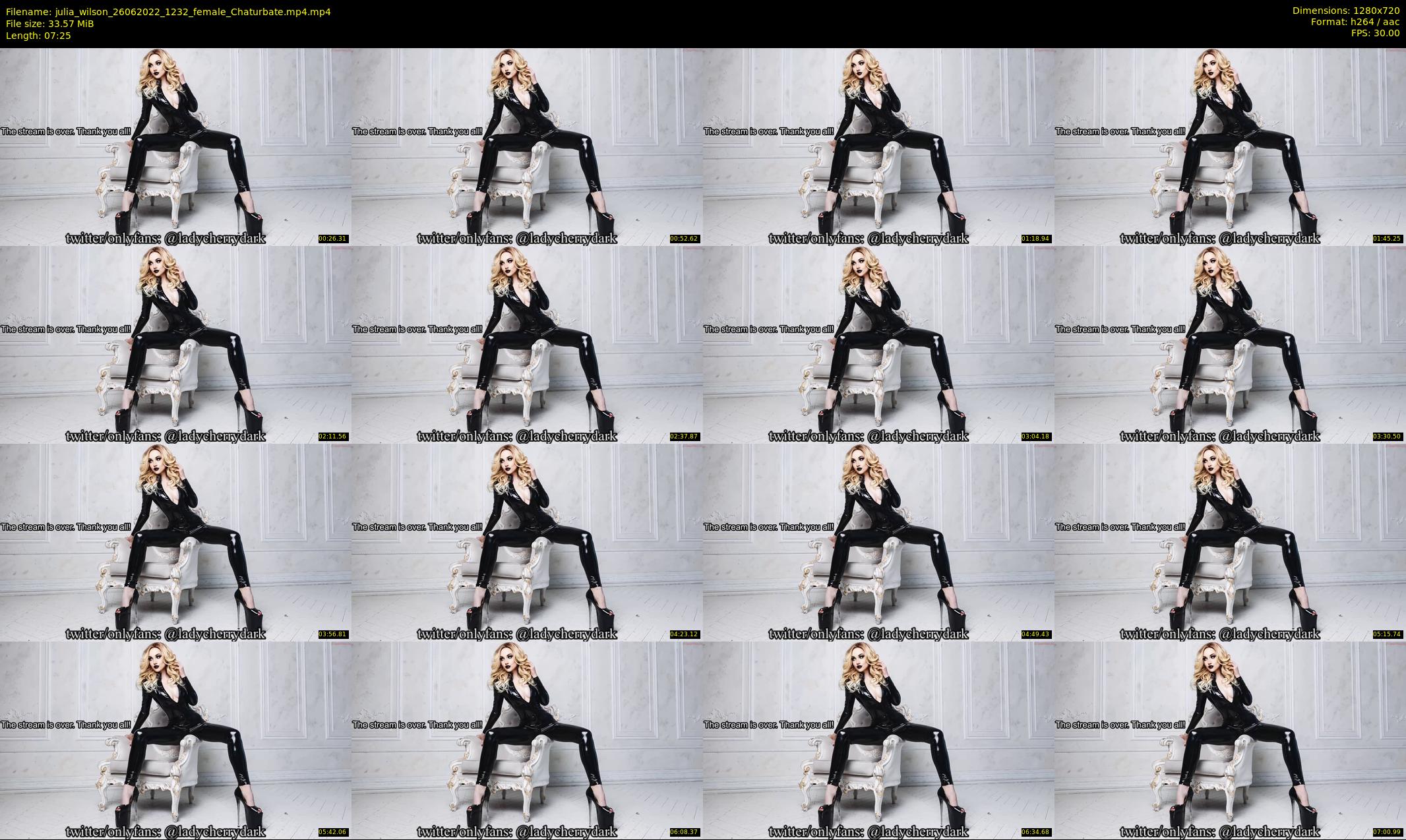 julia_wilson — 8 minute Chaturbate female cam show recording, 720p, Jun 26, 2022
