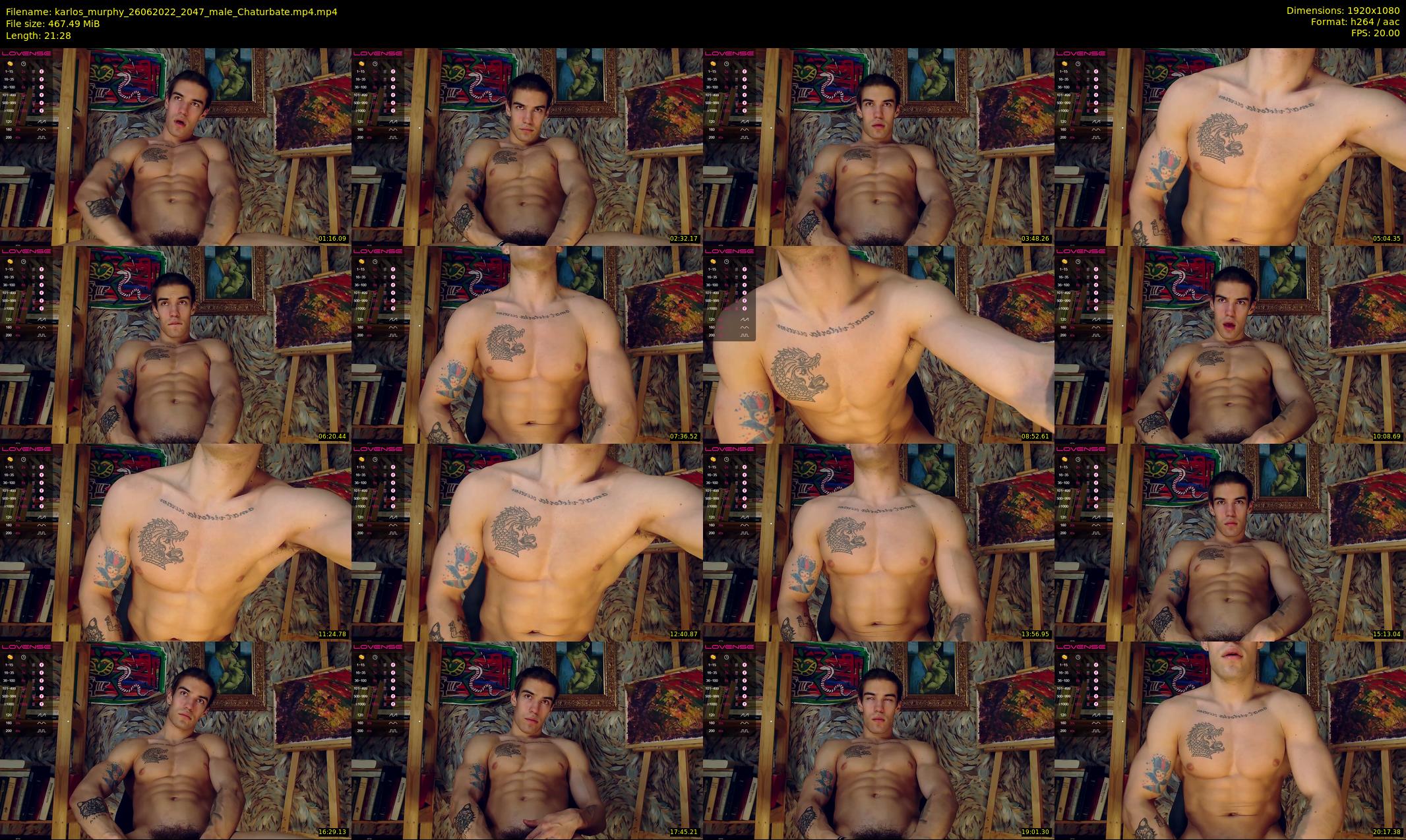 karlos_murphy — 22 minute Chaturbate male cam show recording, 1080p, Jun 26, 2022