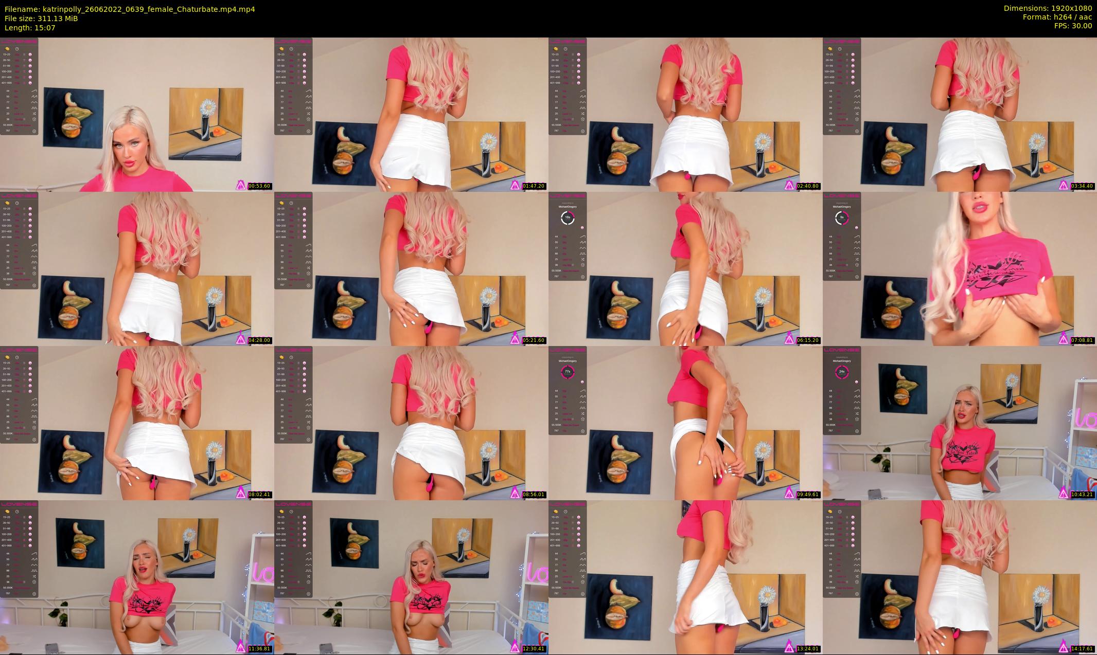 katrinpolly — 16 minute Chaturbate couple cam show recording, 1080p, Jun 26, 2022