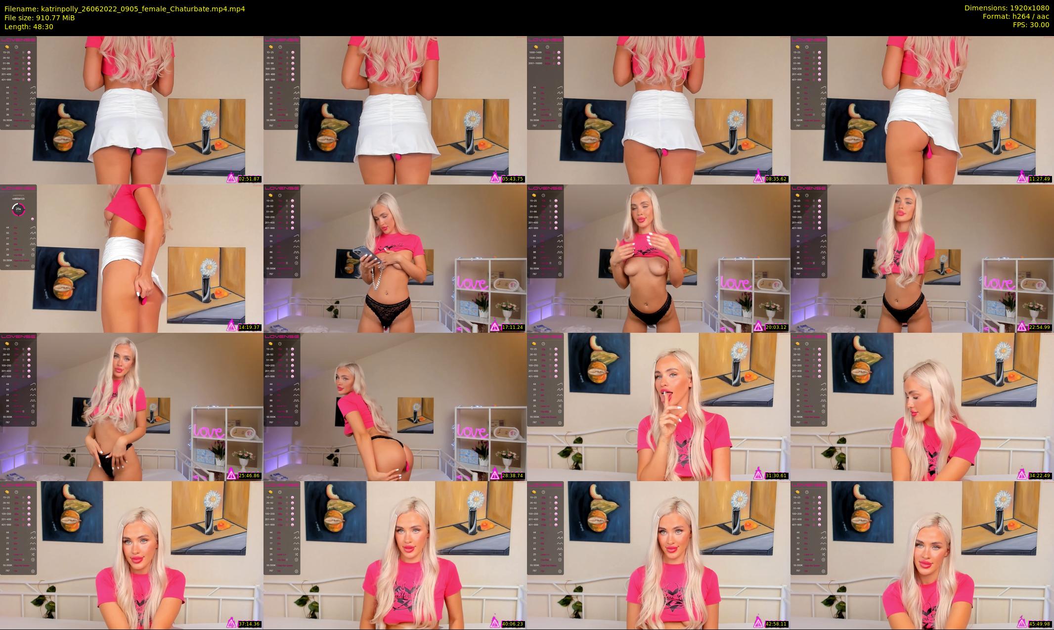 katrinpolly — 49 minute Chaturbate couple cam show recording, 1080p, Jun 26, 2022