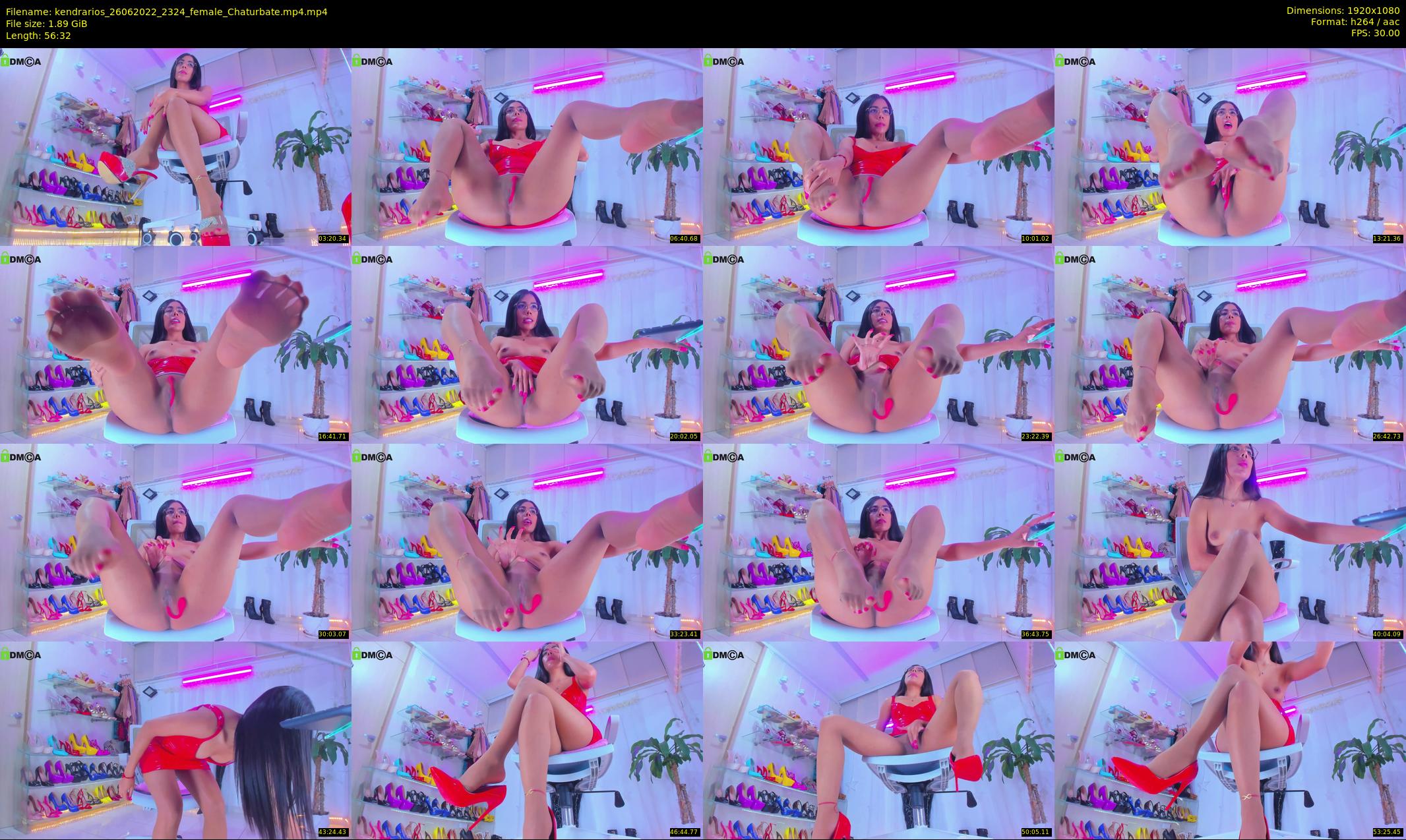 kendrarios — 57 minute Chaturbate female cam show recording, 1080p, Jun 26, 2022