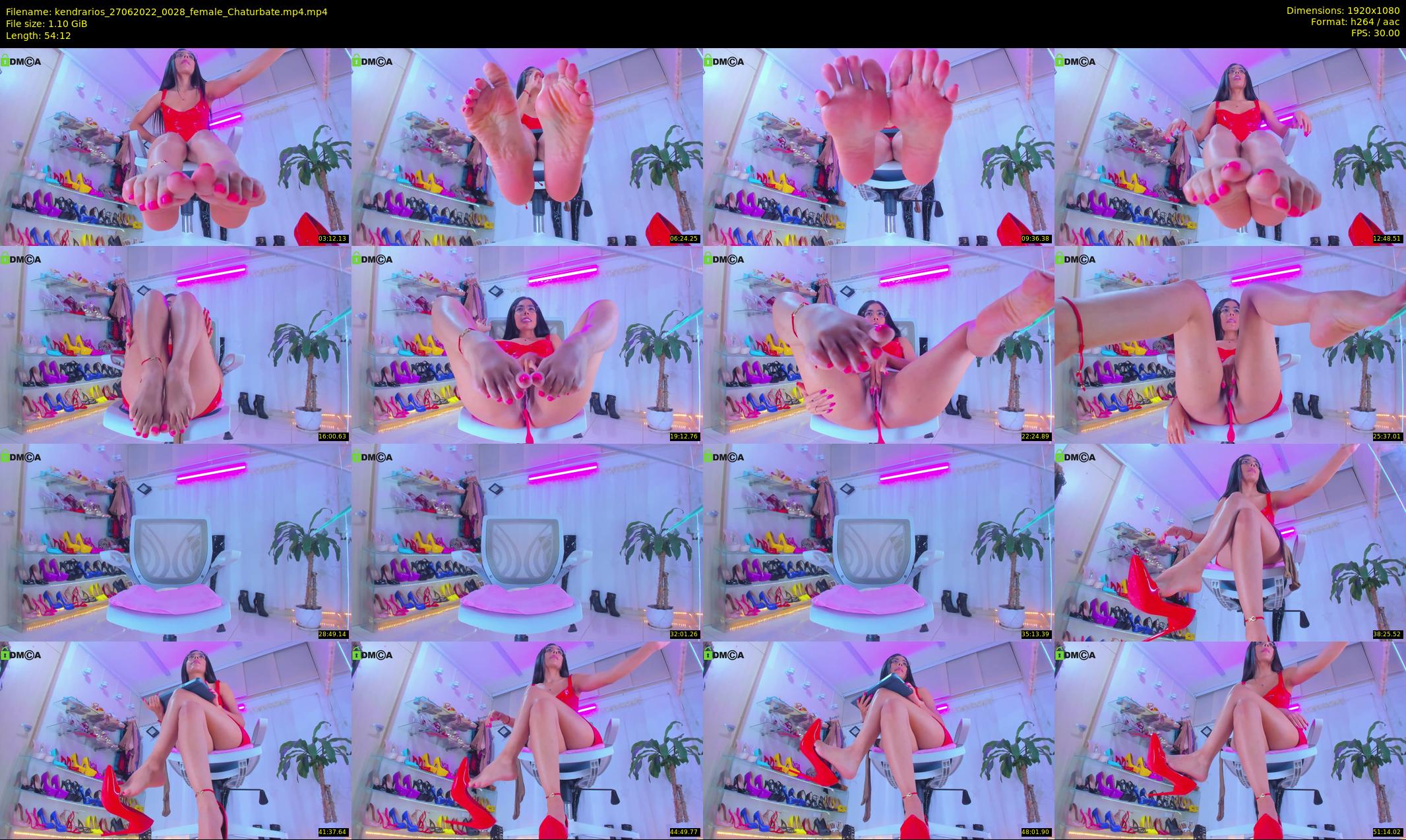 kendrarios — 55 minute Chaturbate female cam show recording, 1080p, Jun 27, 2022