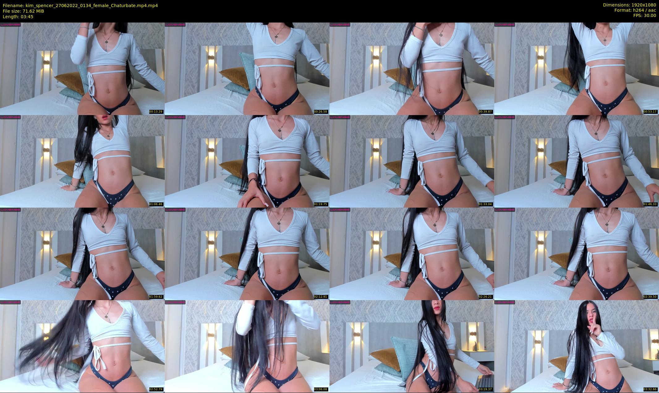 kim_spencer — 4 minute Chaturbate female cam show recording, 1080p, Jun 27, 2022