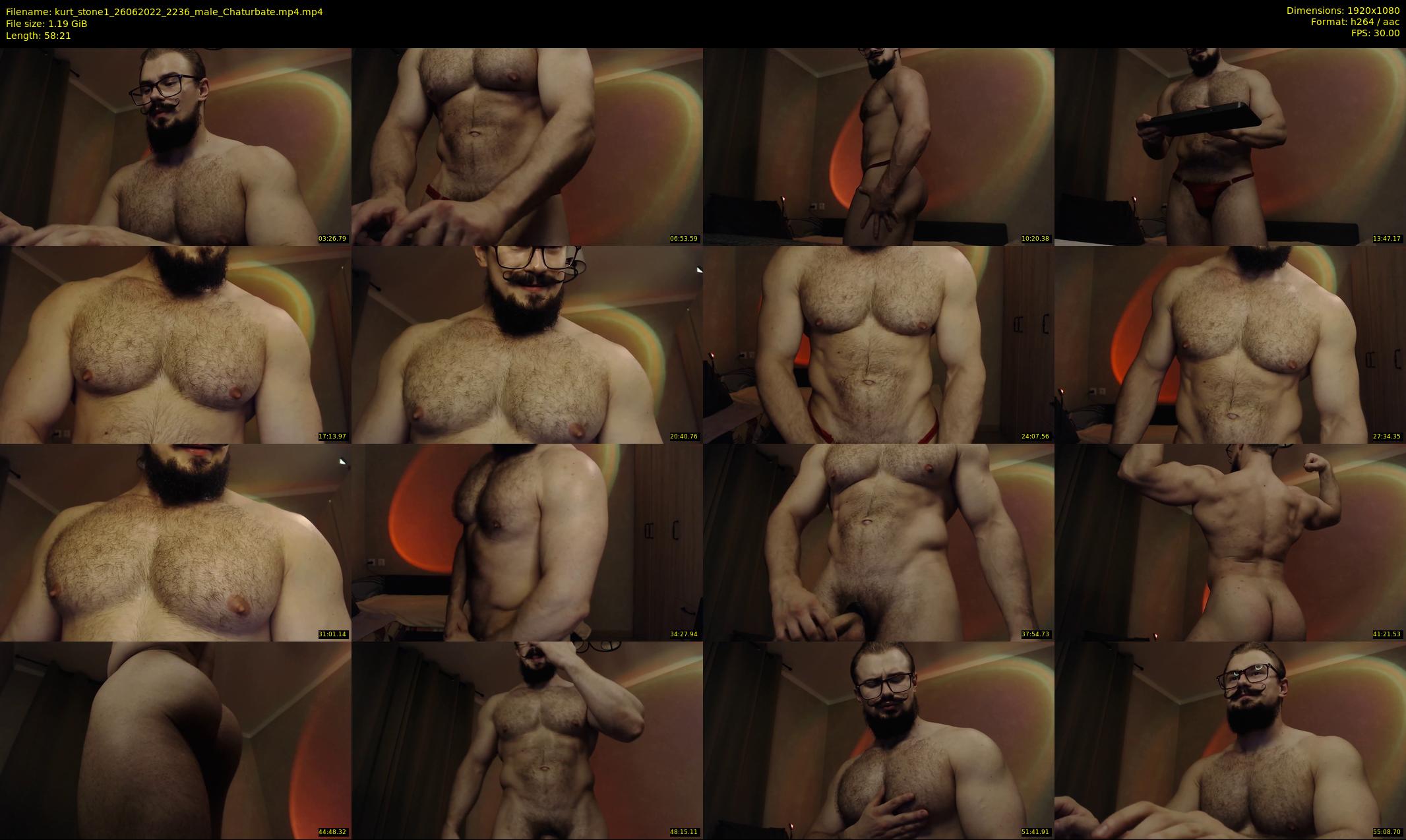 kurt_stone1 — 59 minute Chaturbate male cam show recording, 1080p, Jun 26, 2022