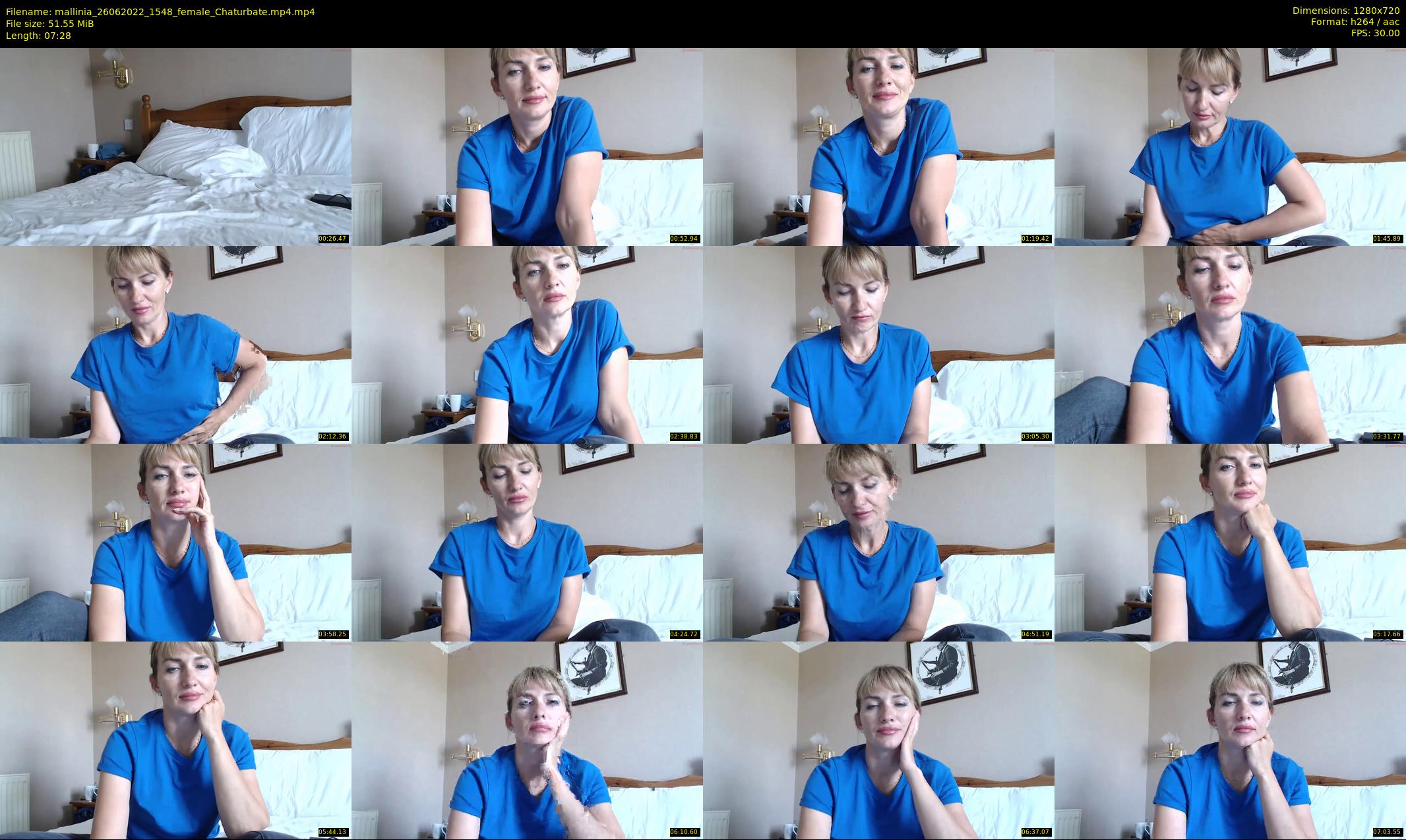 mallinia — 8 minute Chaturbate female cam show recording, 720p, Jun 26, 2022