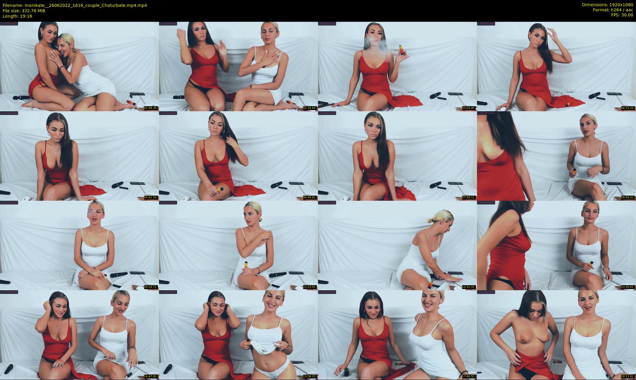 monikate_ — 20 minute Chaturbate couple cam show recording, 1080p, Jun 26, 2022