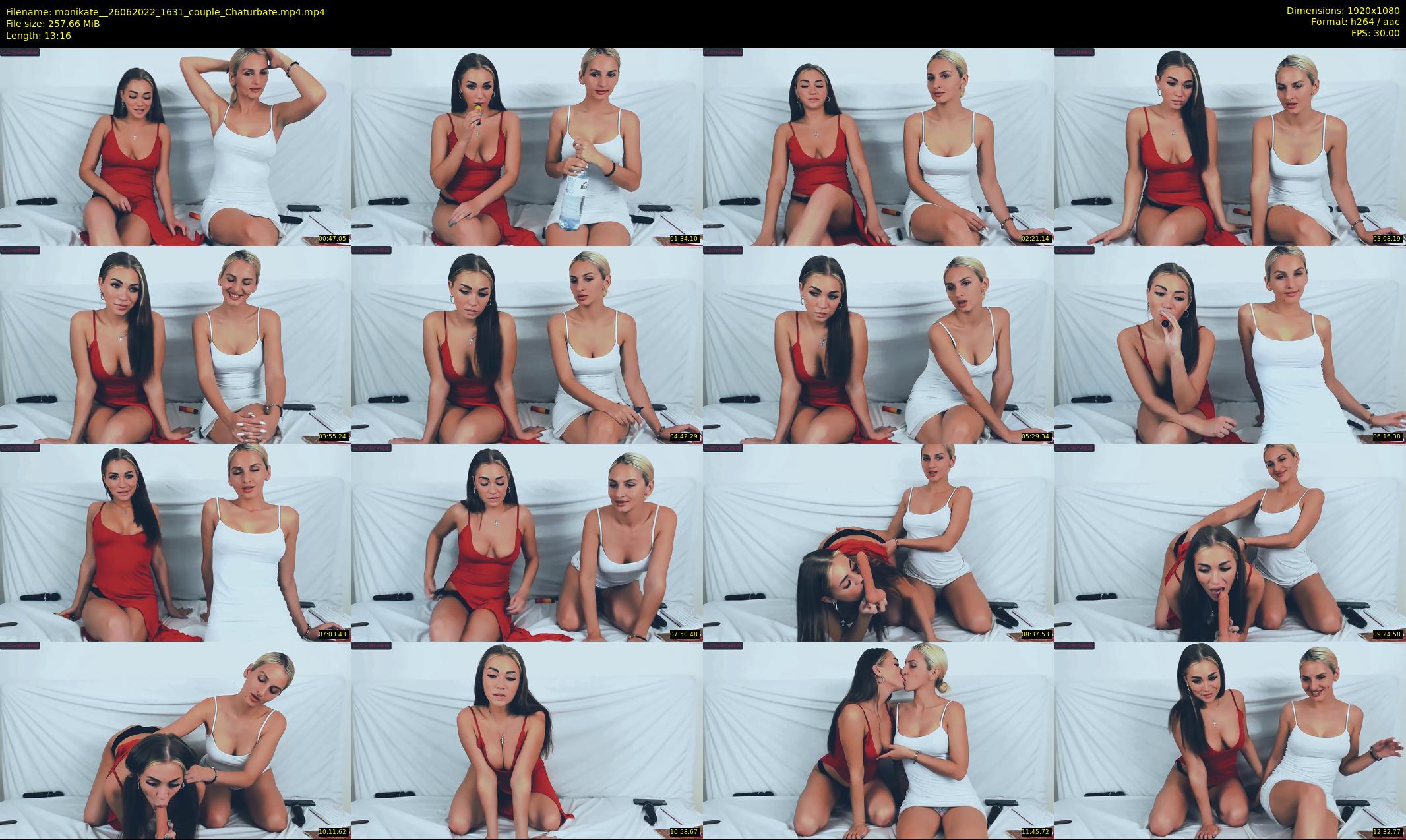monikate_ — 14 minute Chaturbate couple cam show recording, 1080p, Jun 26, 2022