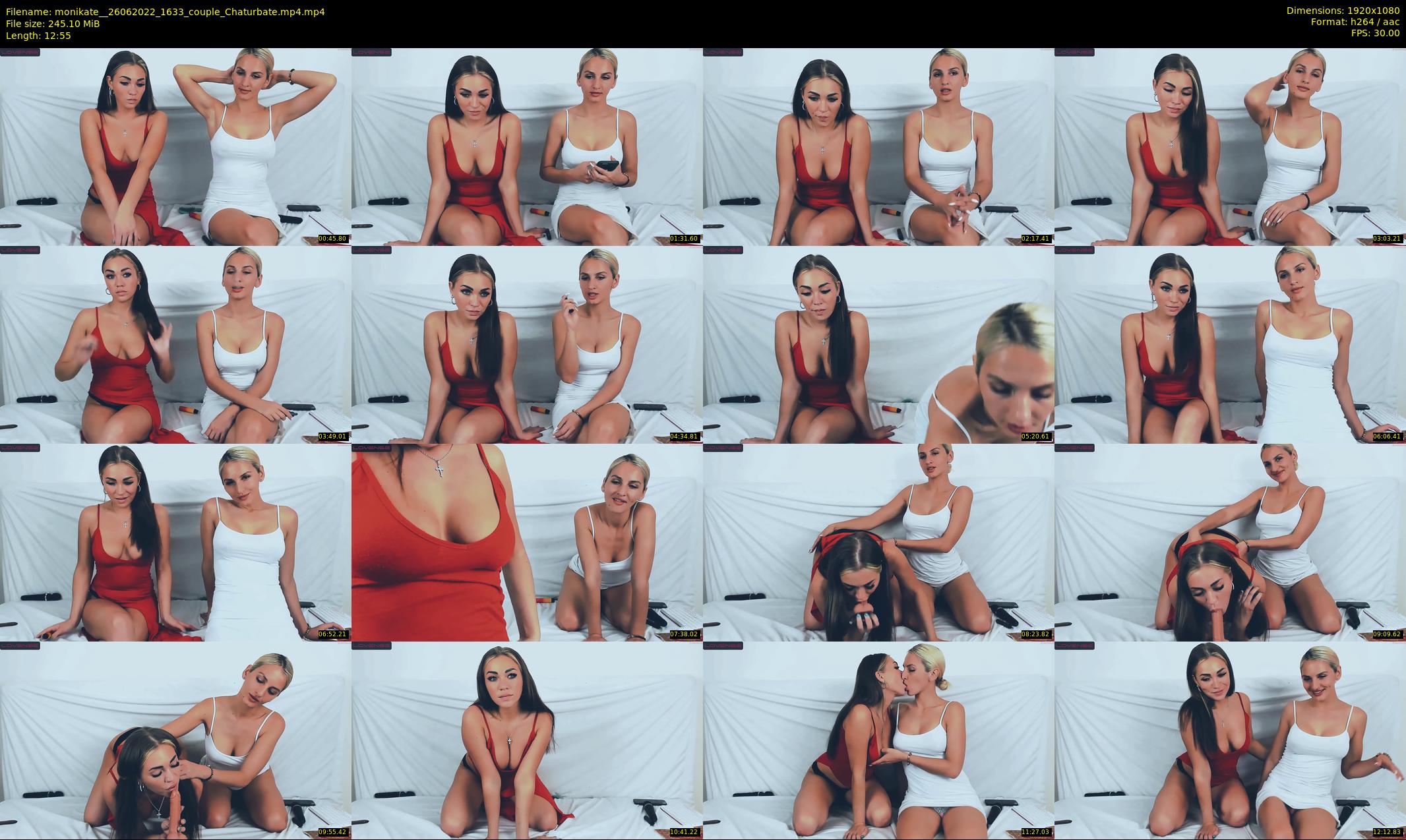 monikate_ — 13 minute Chaturbate couple cam show recording, 1080p, Jun 26, 2022