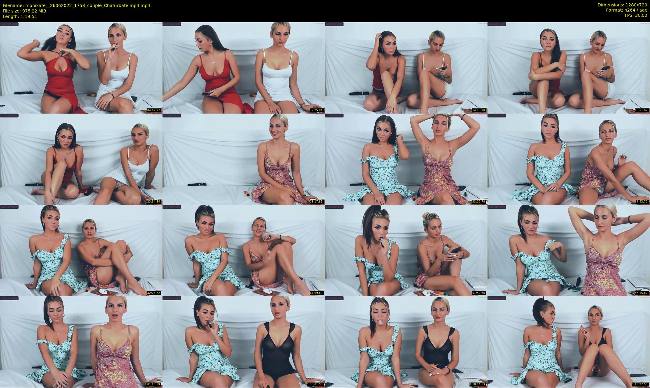 monikate_ — 80 minute Chaturbate couple cam show recording, 720p, Jun 26, 2022