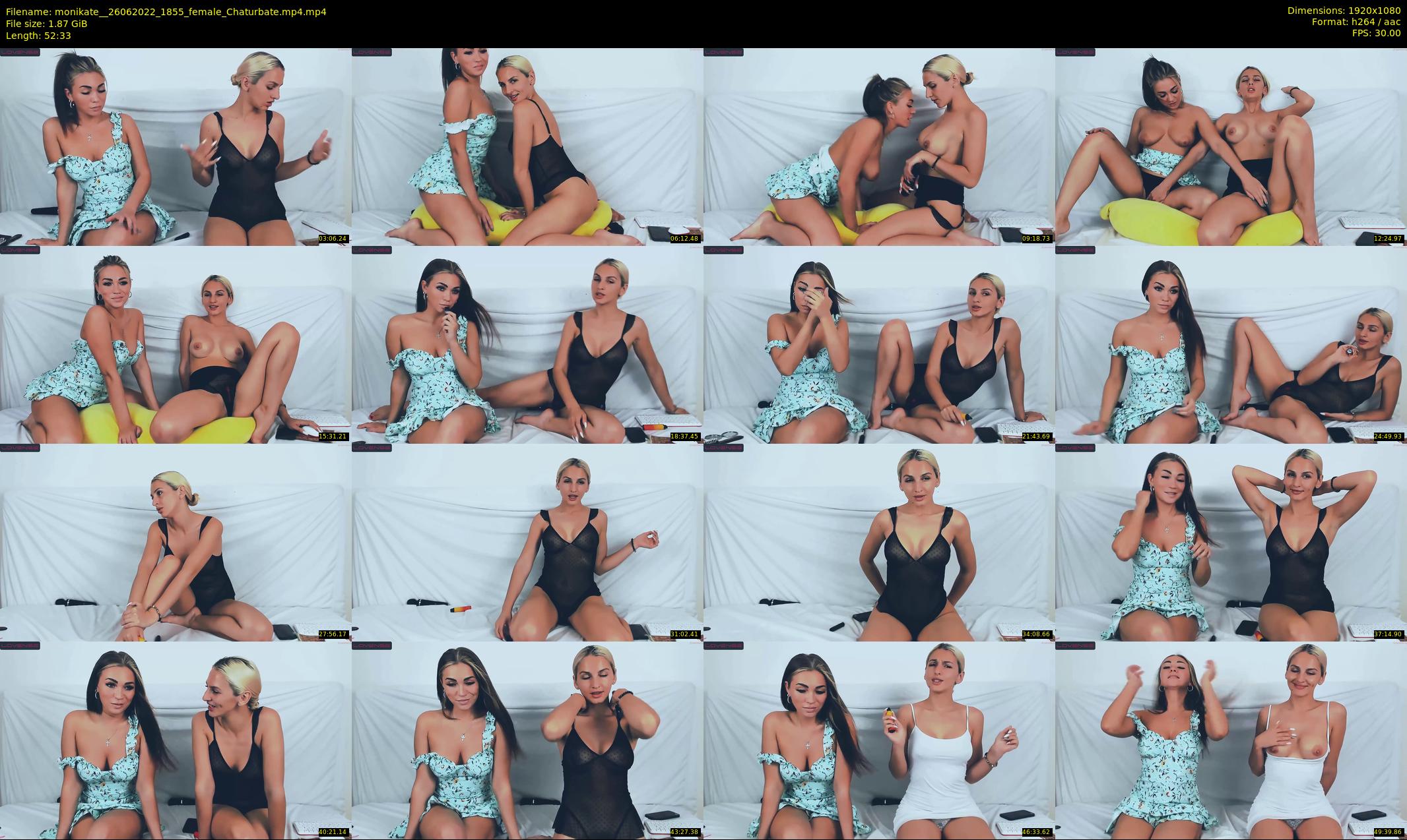 monikate_ — 53 minute Chaturbate couple cam show recording, 1080p, Jun 26, 2022