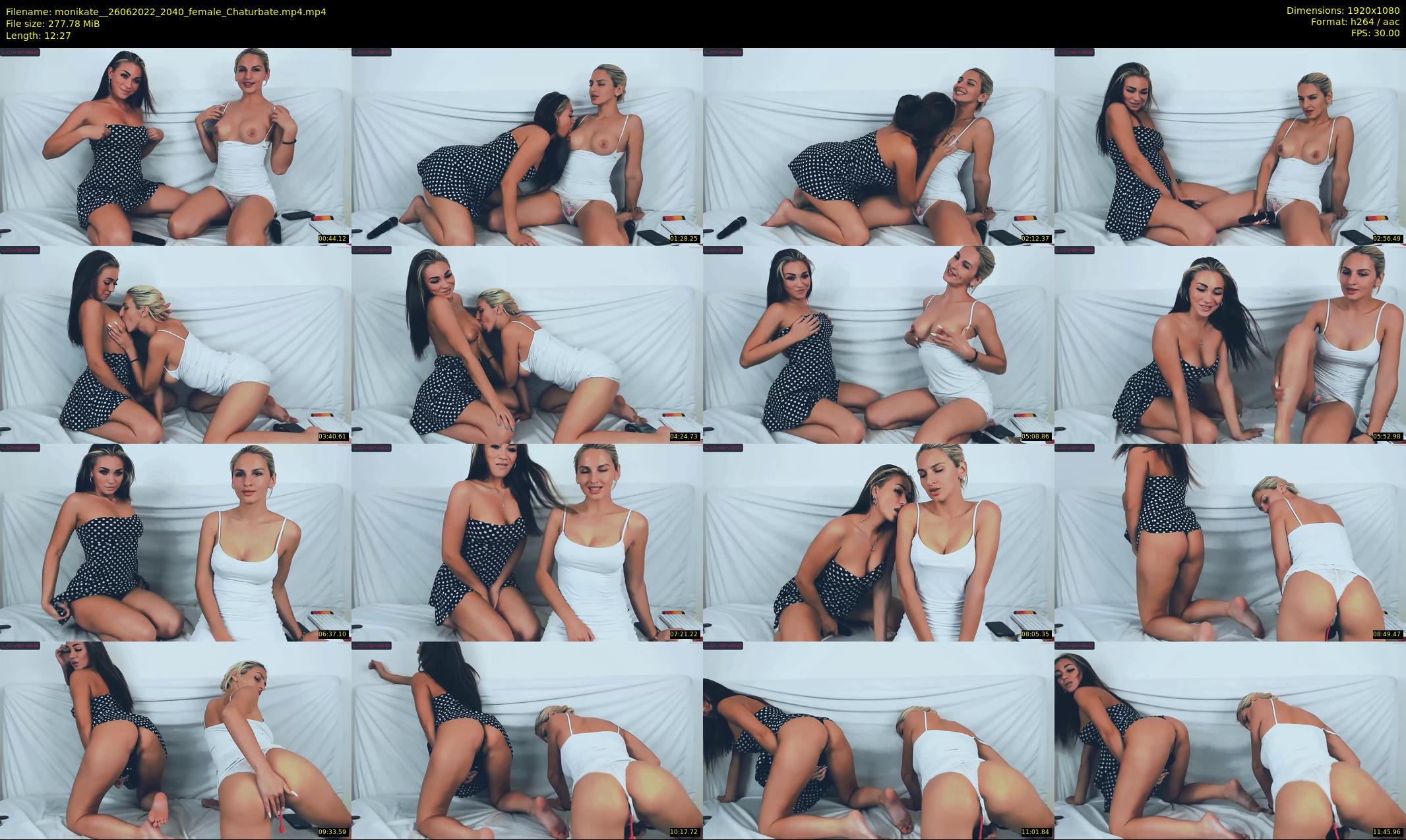 monikate_ — 13 minute Chaturbate couple cam show recording, 1080p, Jun 26, 2022