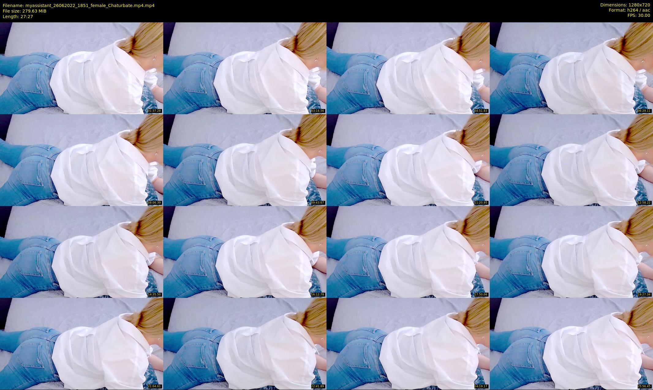 myassistant — 28 minute Chaturbate female cam show recording, 720p, Jun 26, 2022