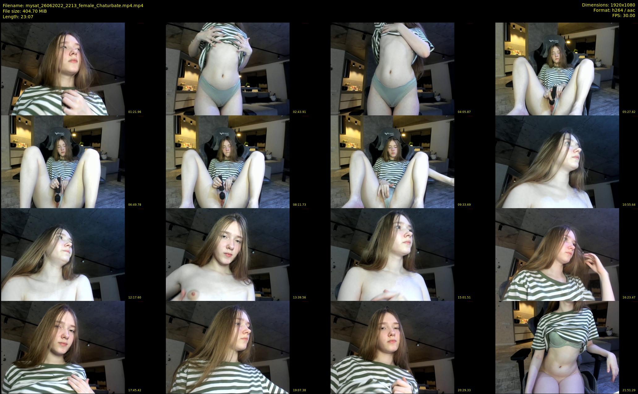 mysat — 24 minute Chaturbate female cam show recording, 1080p, Jun 26, 2022