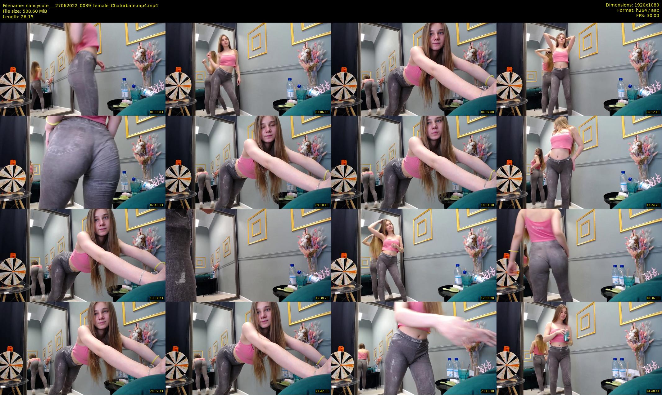 nancycute__ — 27 minute Chaturbate female cam show recording, 1080p, Jun 27, 2022