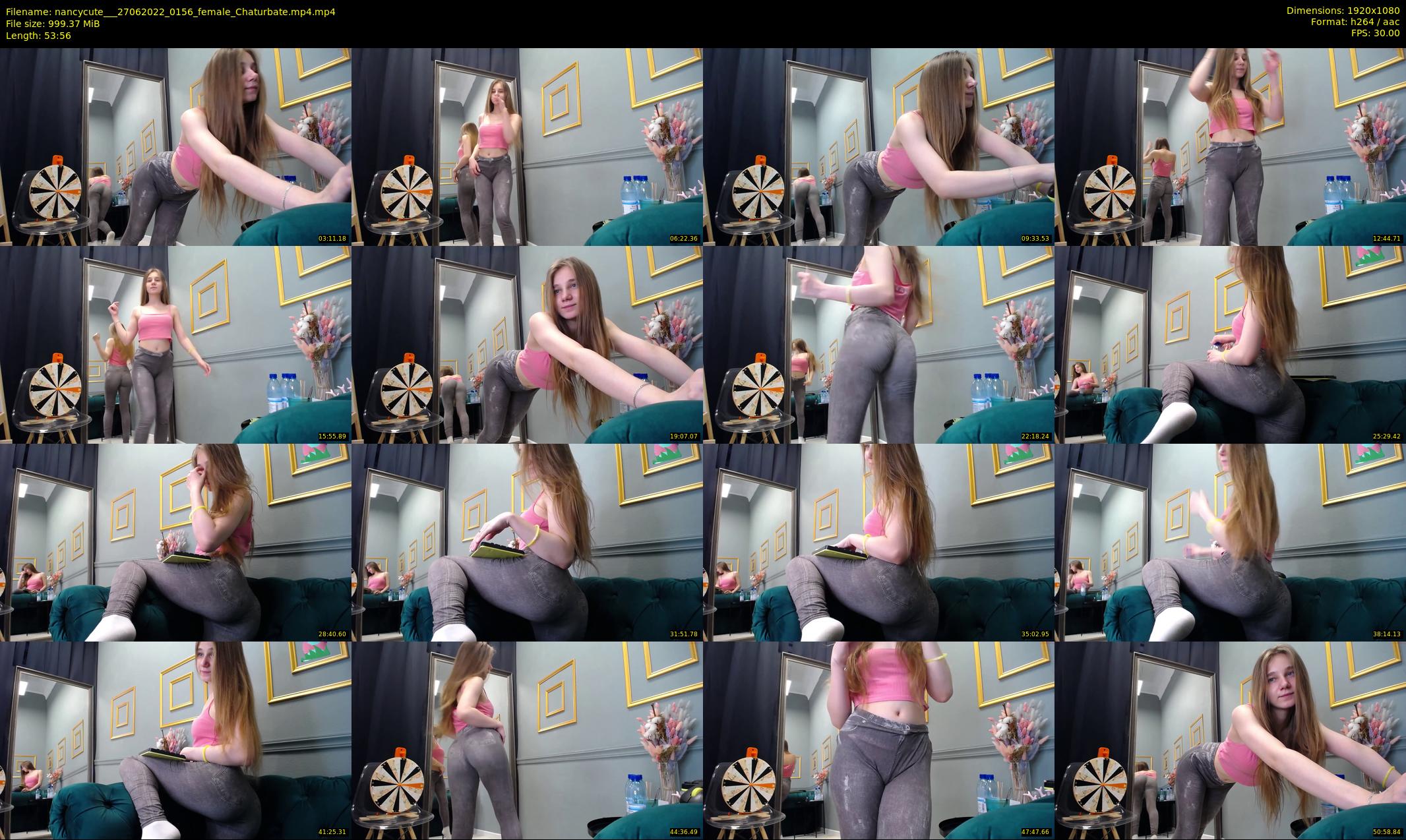 nancycute__ — 54 minute Chaturbate female cam show recording, 1080p, Jun 27, 2022