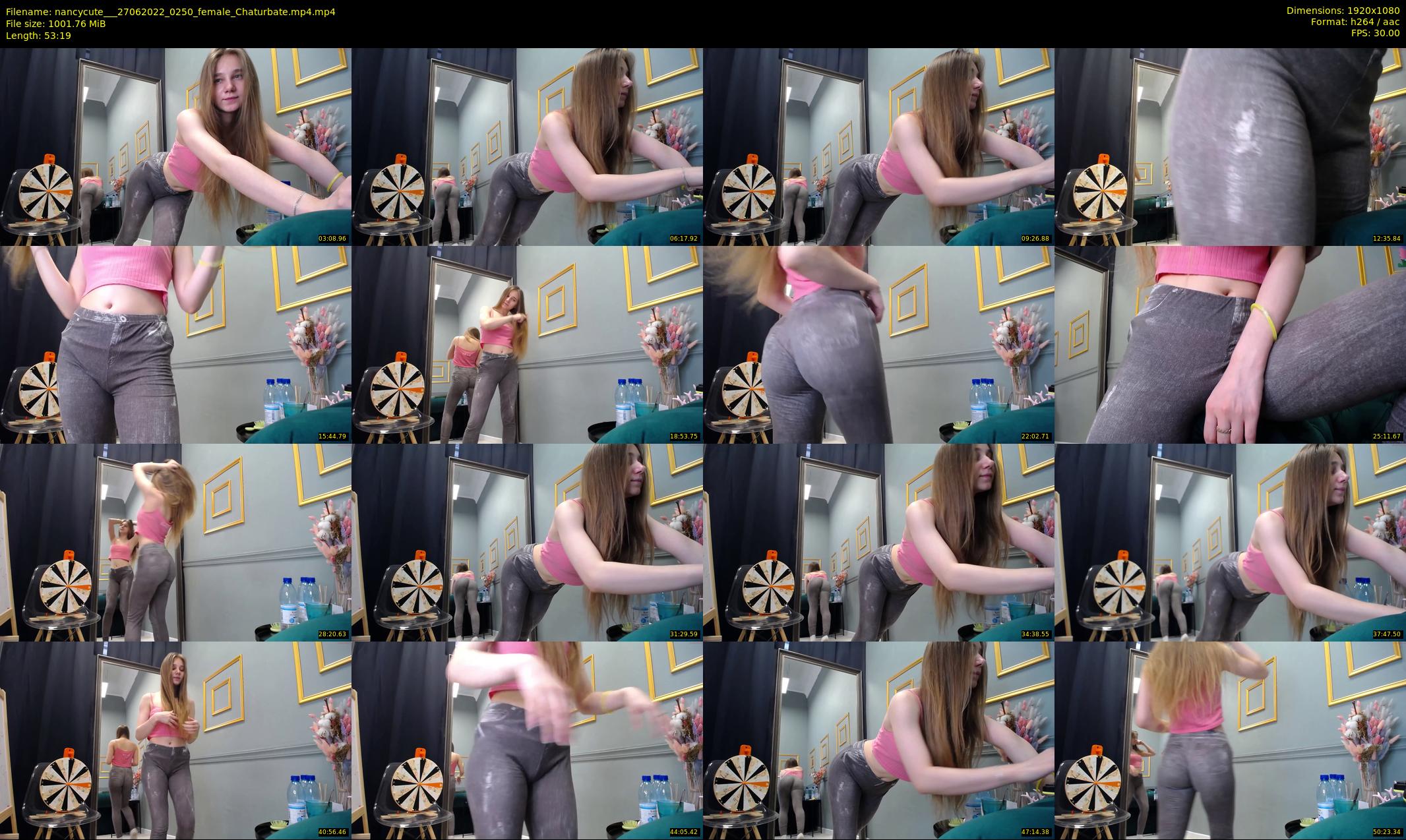 nancycute__ — 54 minute Chaturbate female cam show recording, 1080p, Jun 27, 2022