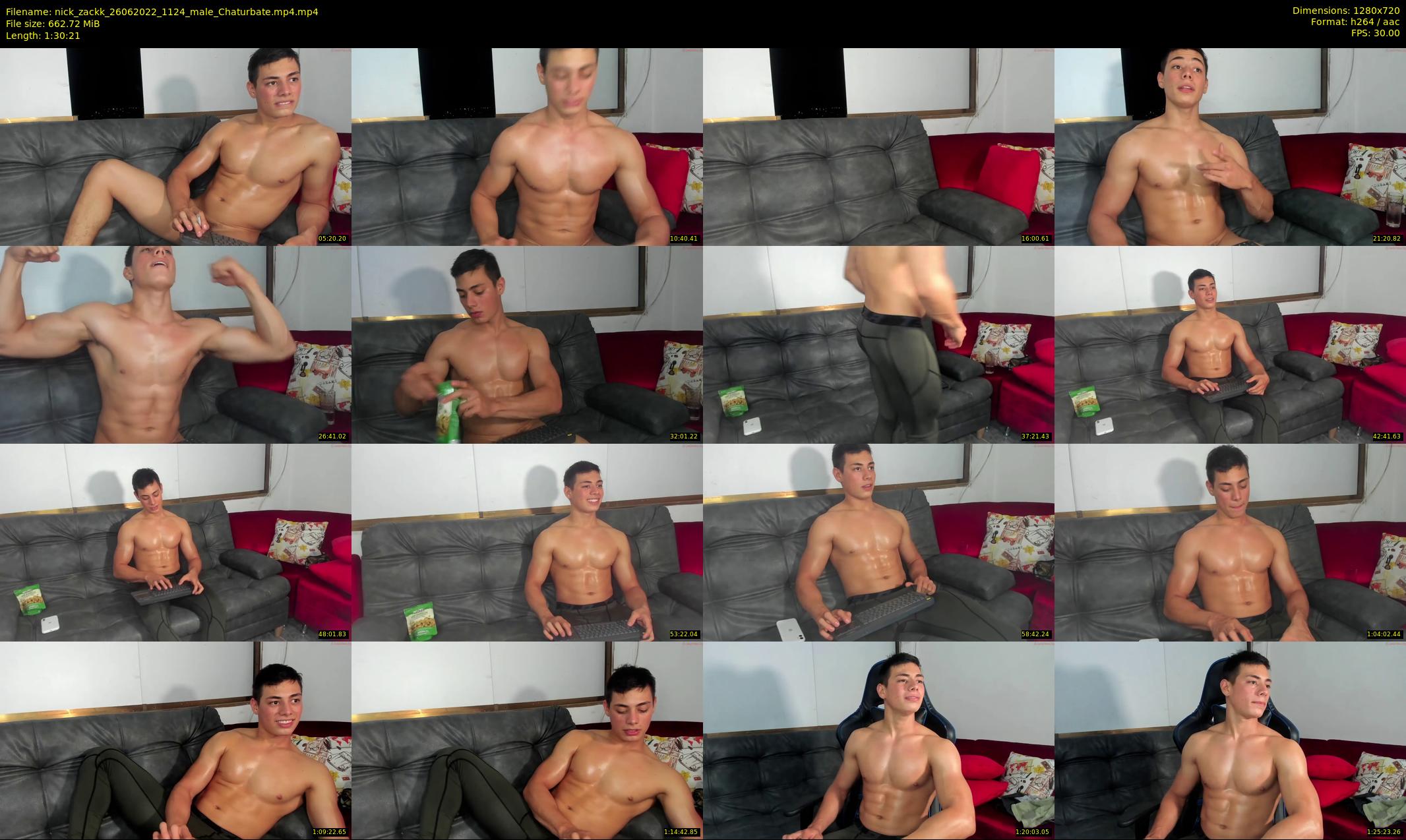 nick_zackk — 91 minute Chaturbate male cam show recording, 720p, Jun 26, 2022