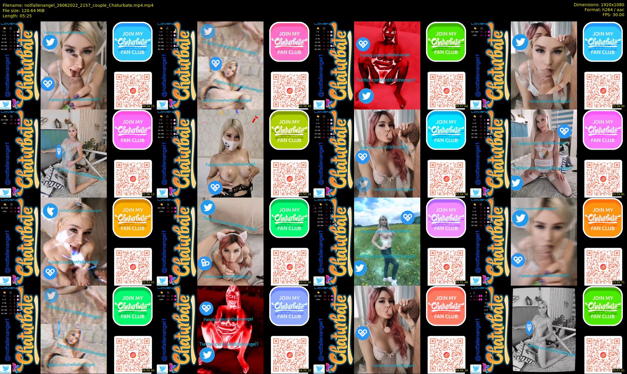 notfallenangel — 6 minute Chaturbate couple cam show recording, 1080p, Jun 26, 2022