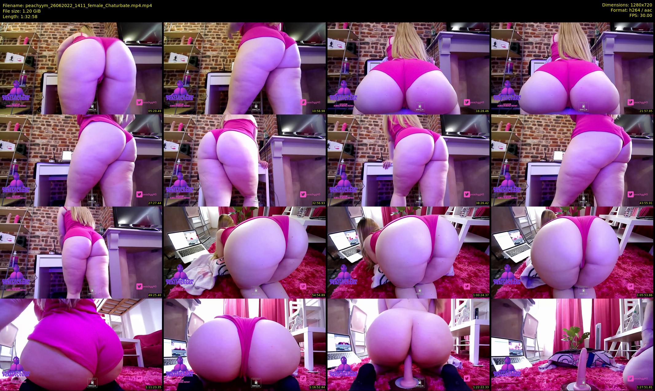 peachyym — 93 minute Chaturbate female cam show recording, 720p, Jun 26, 2022