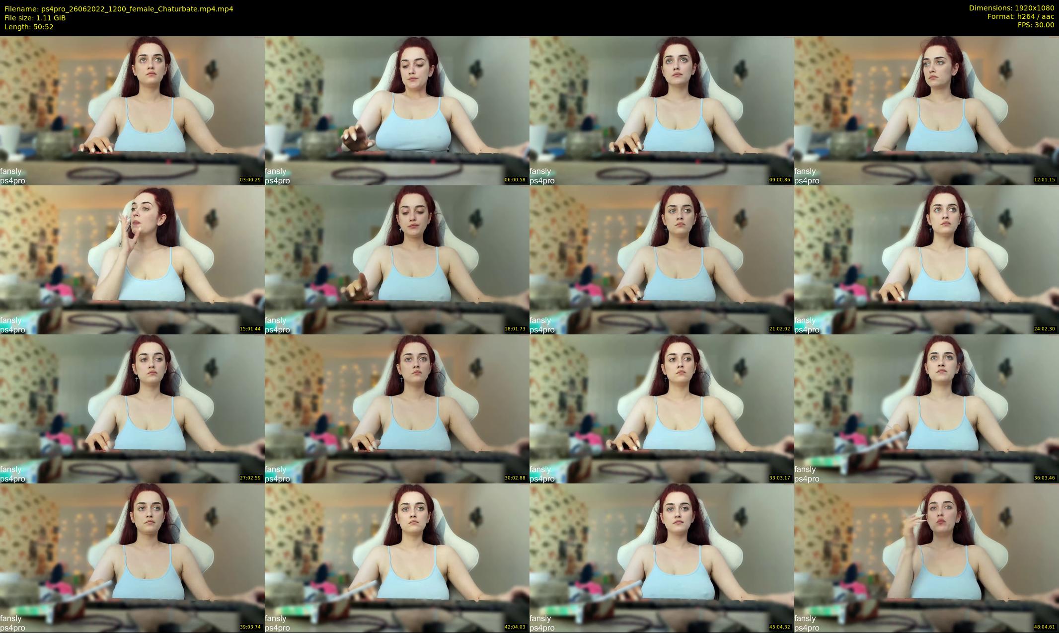 ps4pro — 51 minute Chaturbate female cam show recording, 1080p, Jun 26, 2022