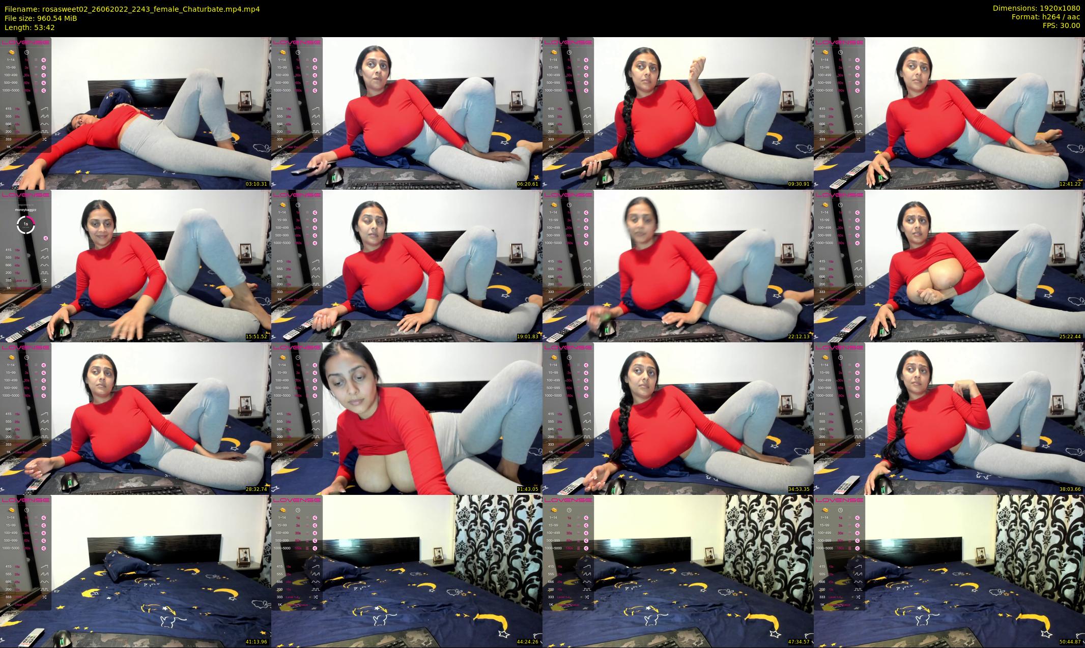 rosasweet02 — 54 minute Chaturbate female cam show recording, 1080p, Jun 26, 2022