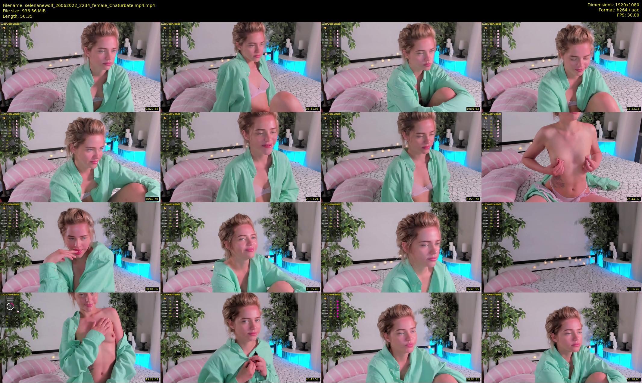 selenanewolf — 57 minute Chaturbate couple cam show recording, 1080p, Jun 26, 2022