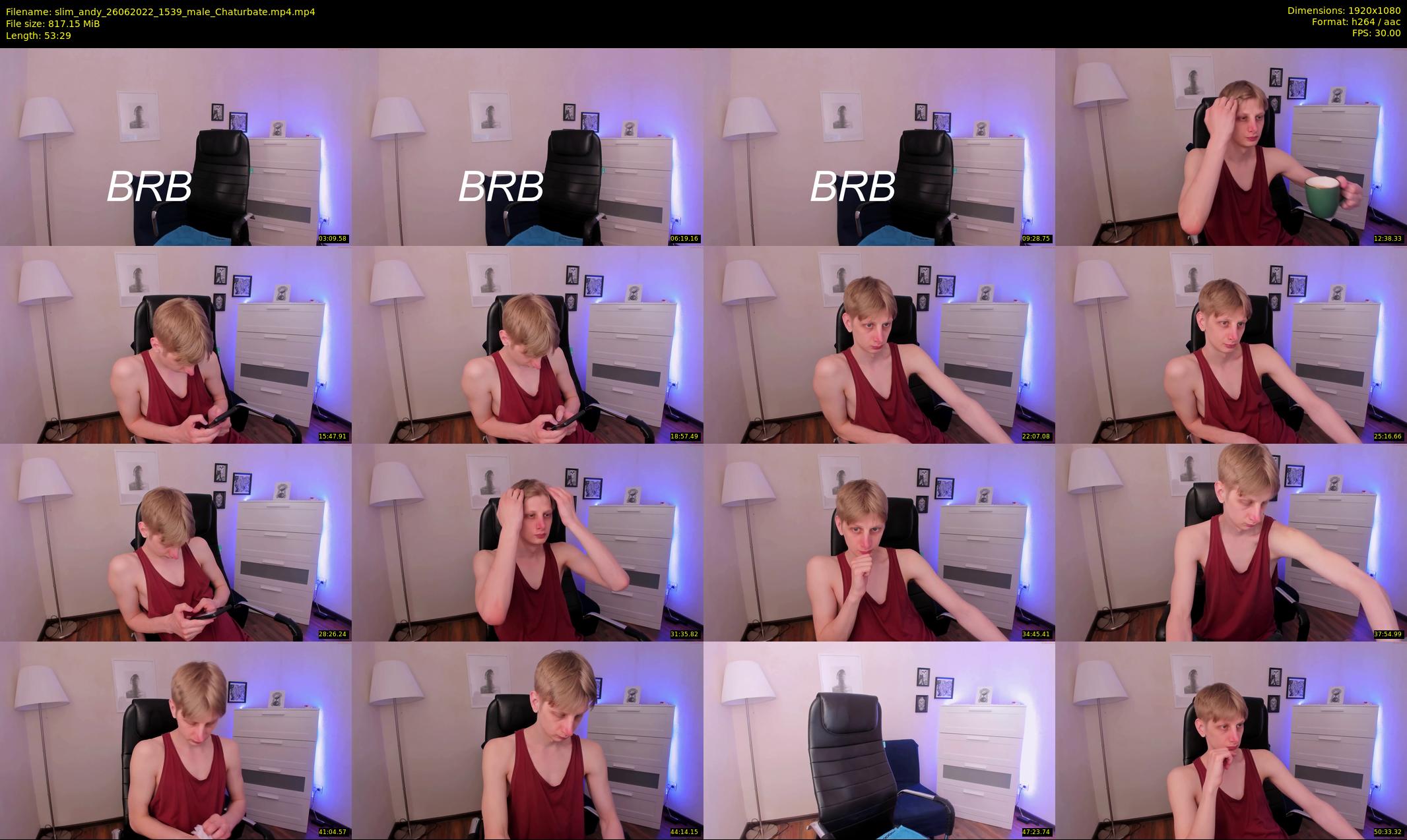 slim_andy — 54 minute Chaturbate male cam show recording, 1080p, Jun 26, 2022