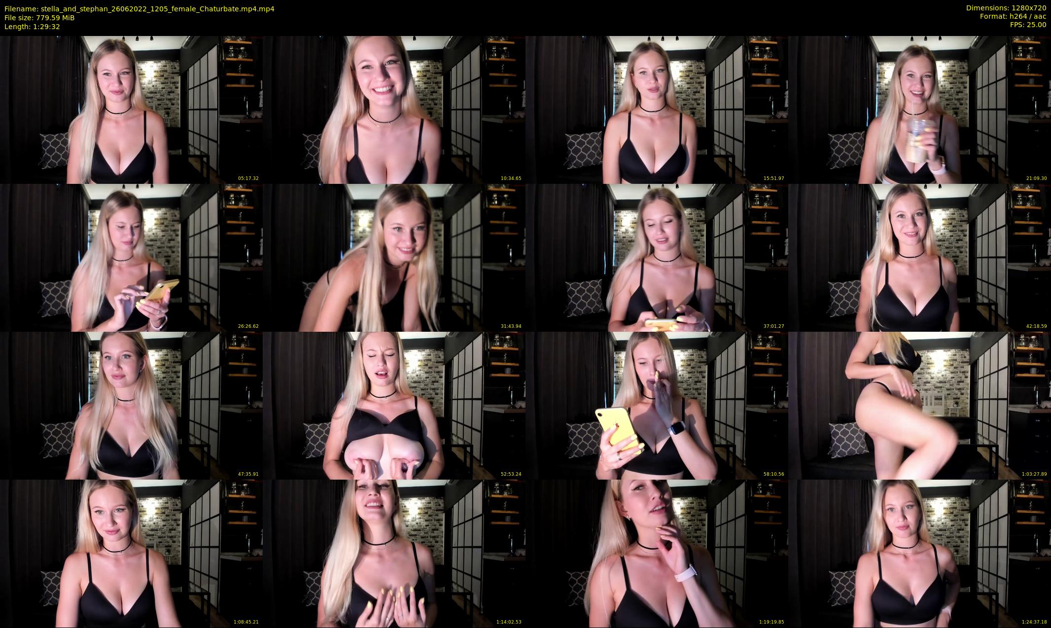 stella_and_stephan — 90 minute Chaturbate couple cam show recording, 720p, Jun 26, 2022