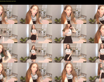 thisisamelia — 5 minute Chaturbate female cam show recording, 1080p, Jun 26, 2022