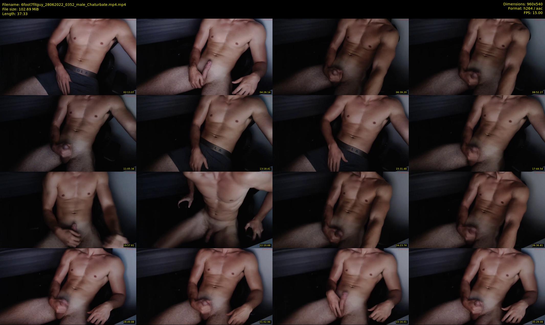 6foot7fitguy — 38 minute Chaturbate male cam show recording, 480p, Jun 28, 2022